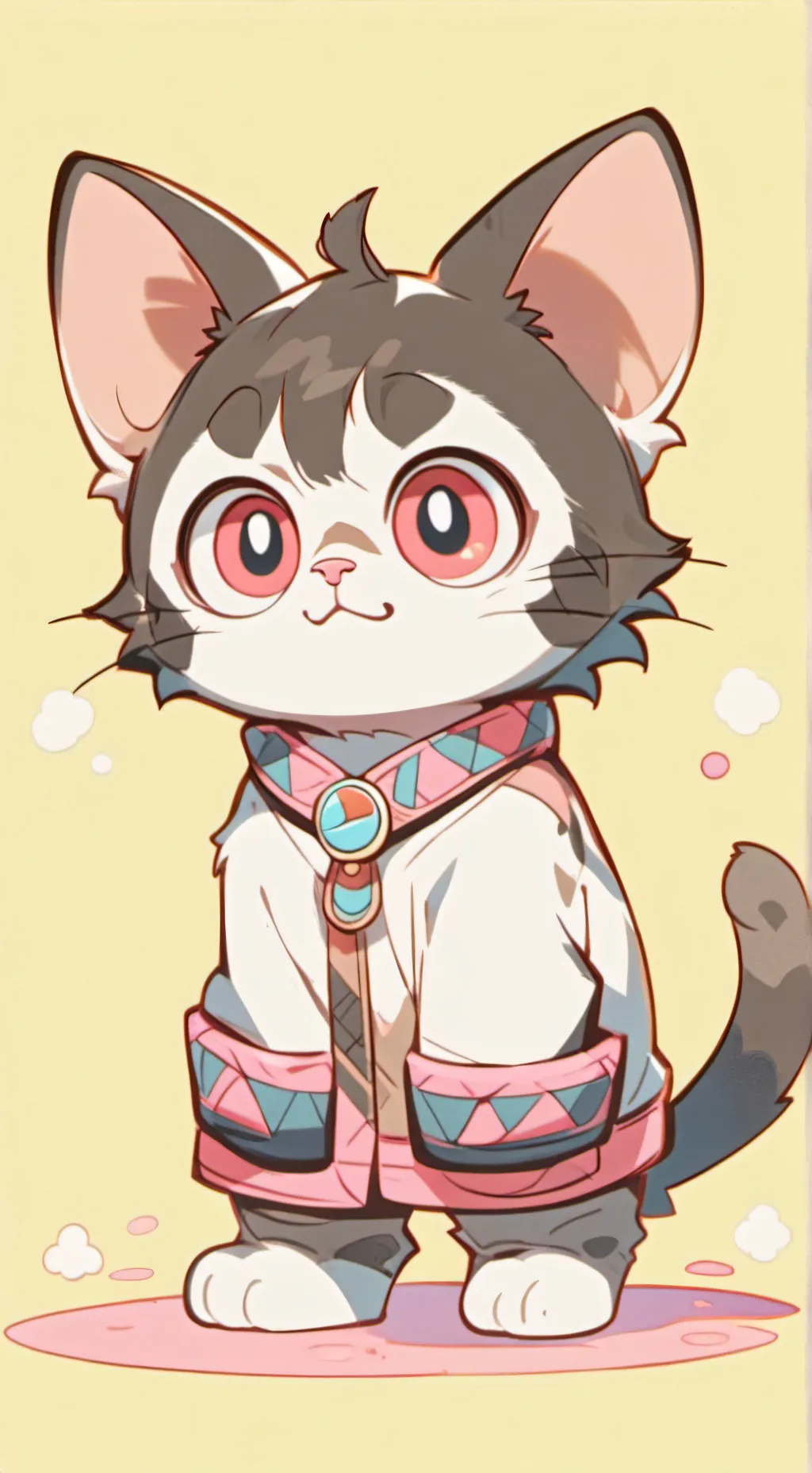 ai character: Christmas Fest background