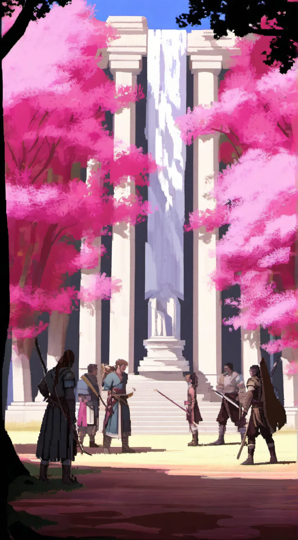 ai character: Camp Halfblood (2) background