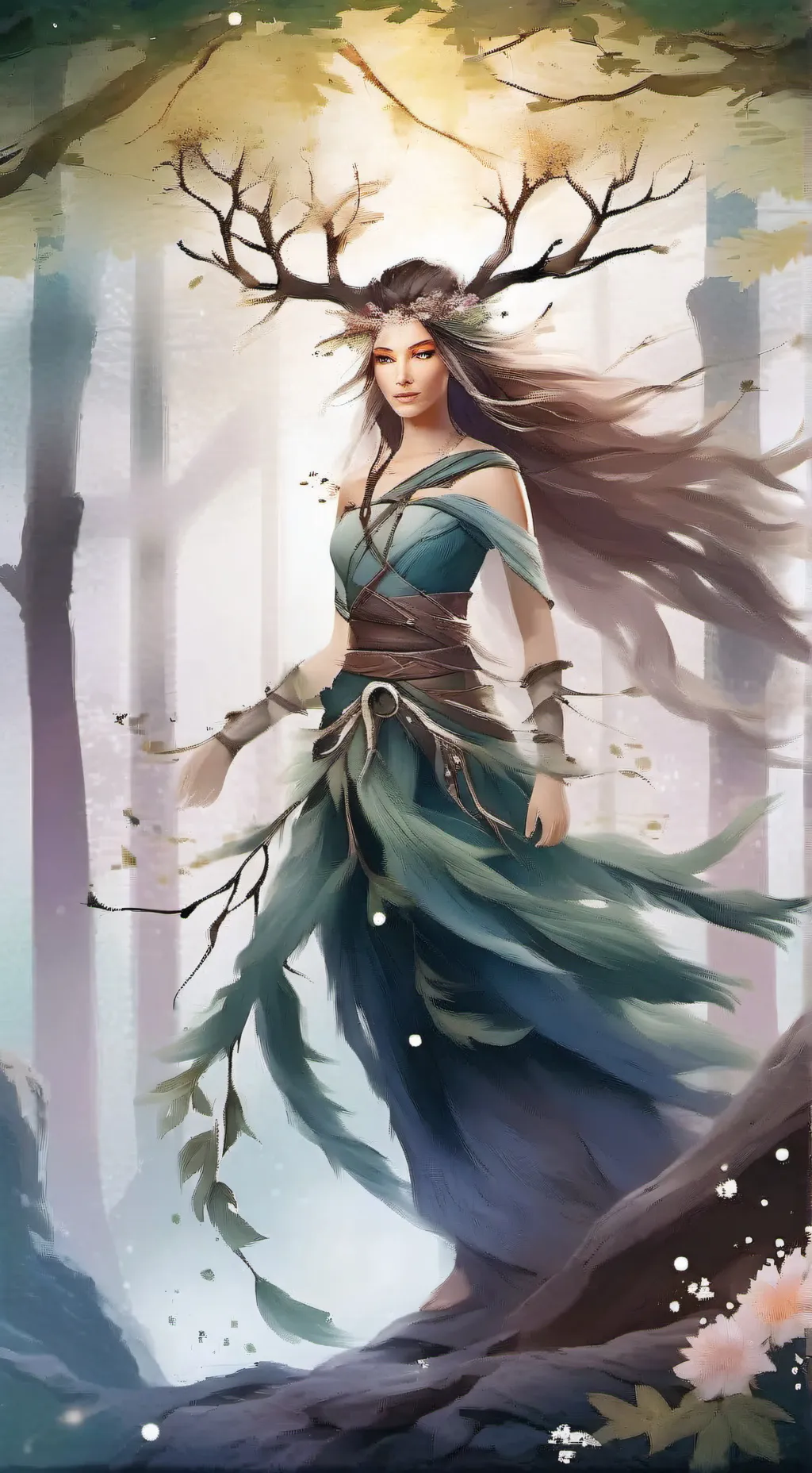 ai character: Bored in Math background