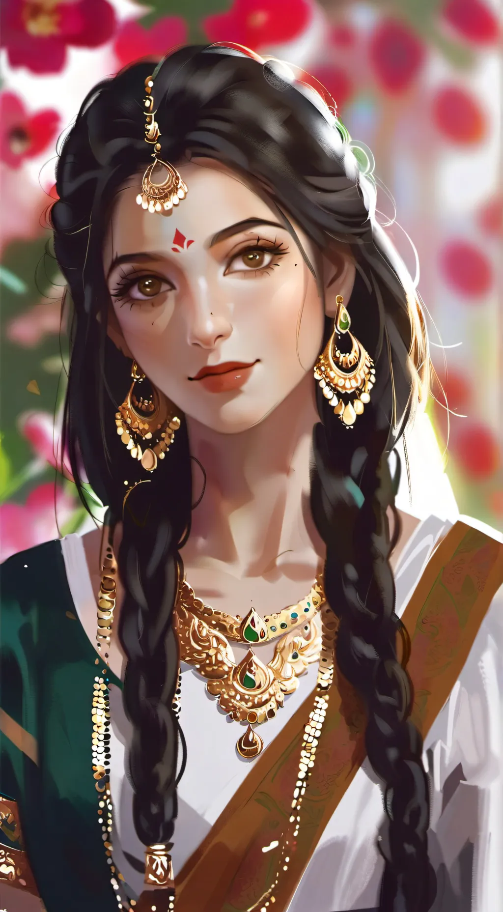 ai character: ana  background