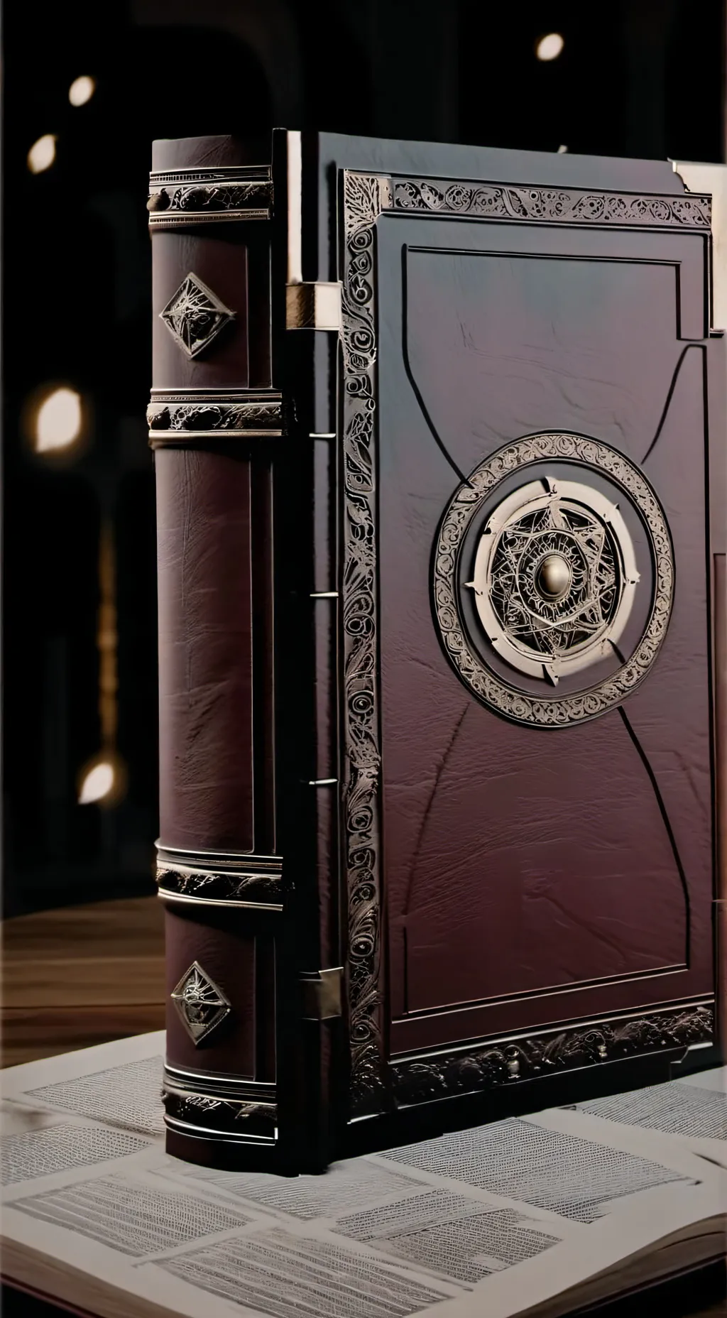 ai character: book of Mercy  background