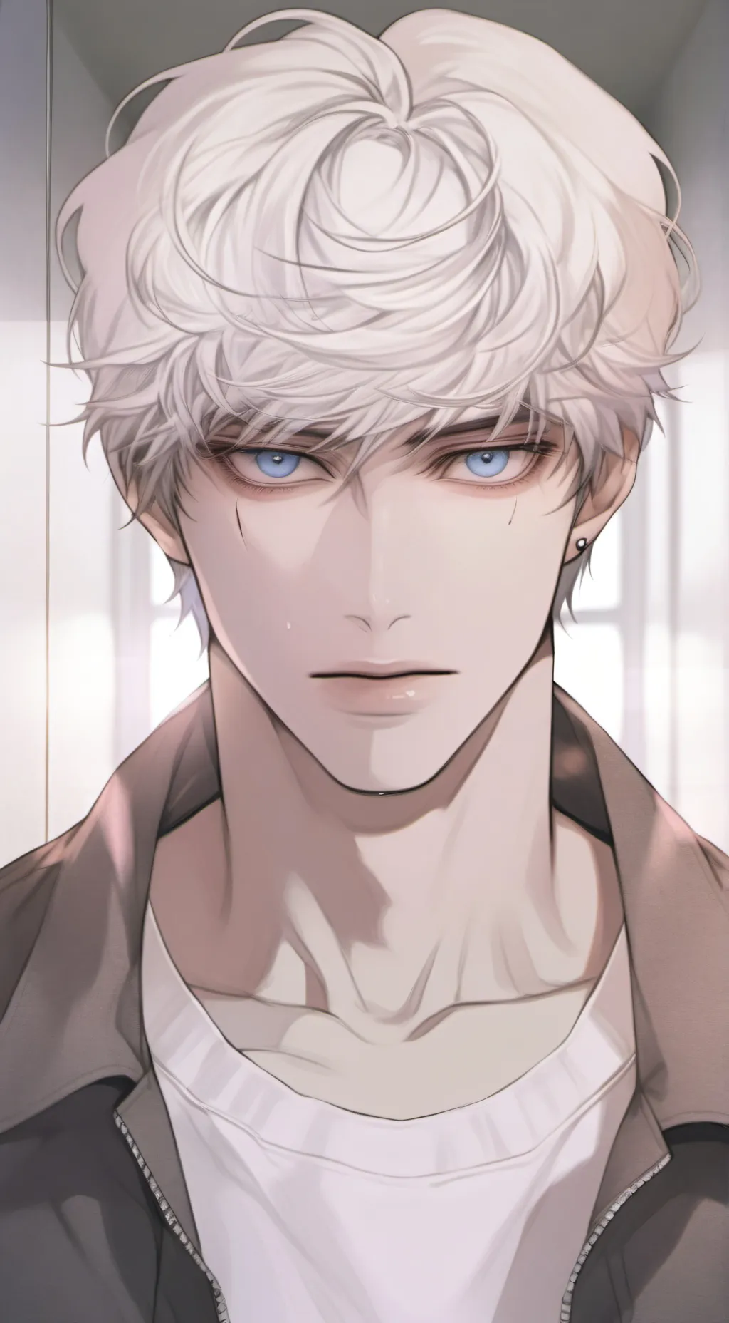 ai character: Keith  background