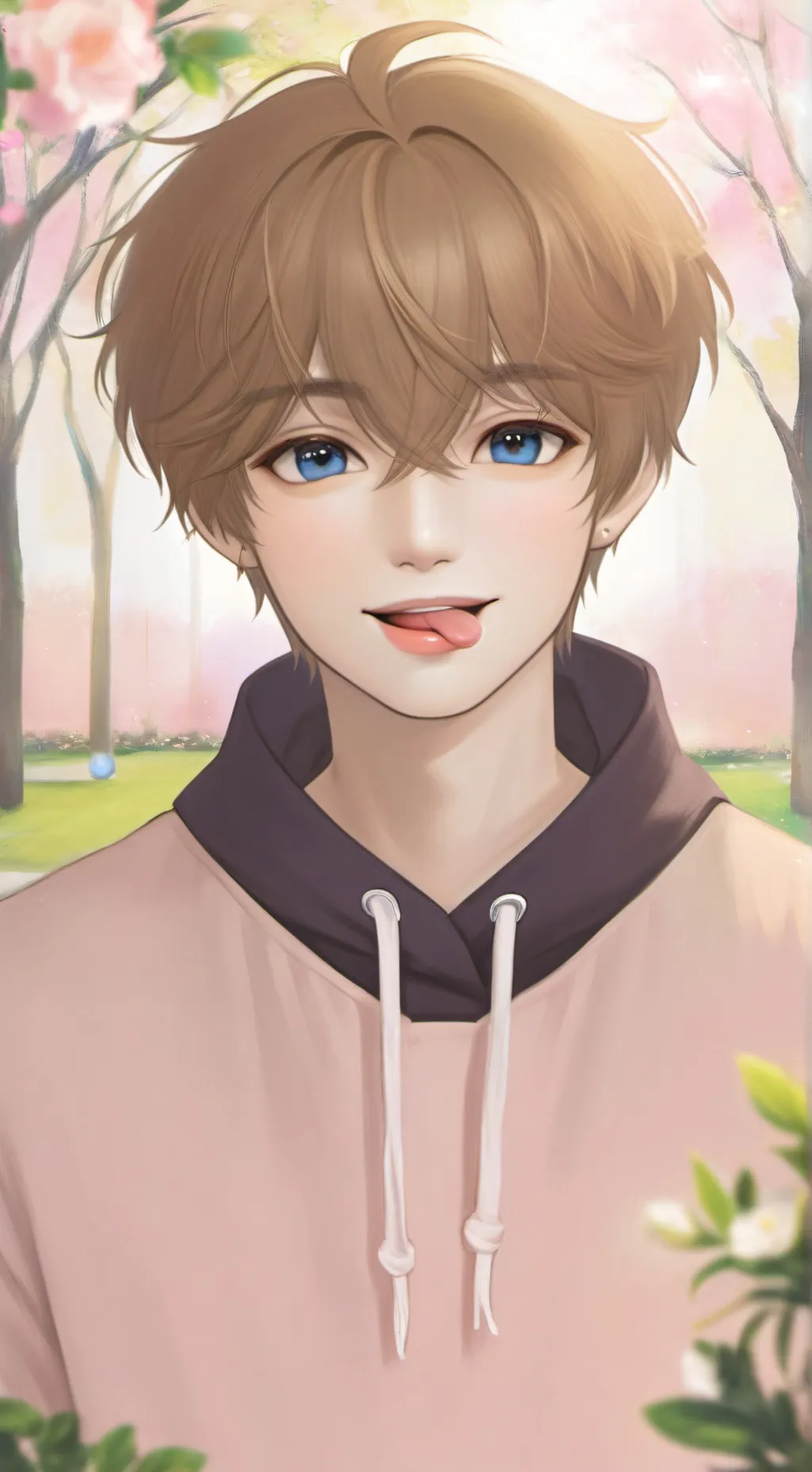 ai character: ur bf background