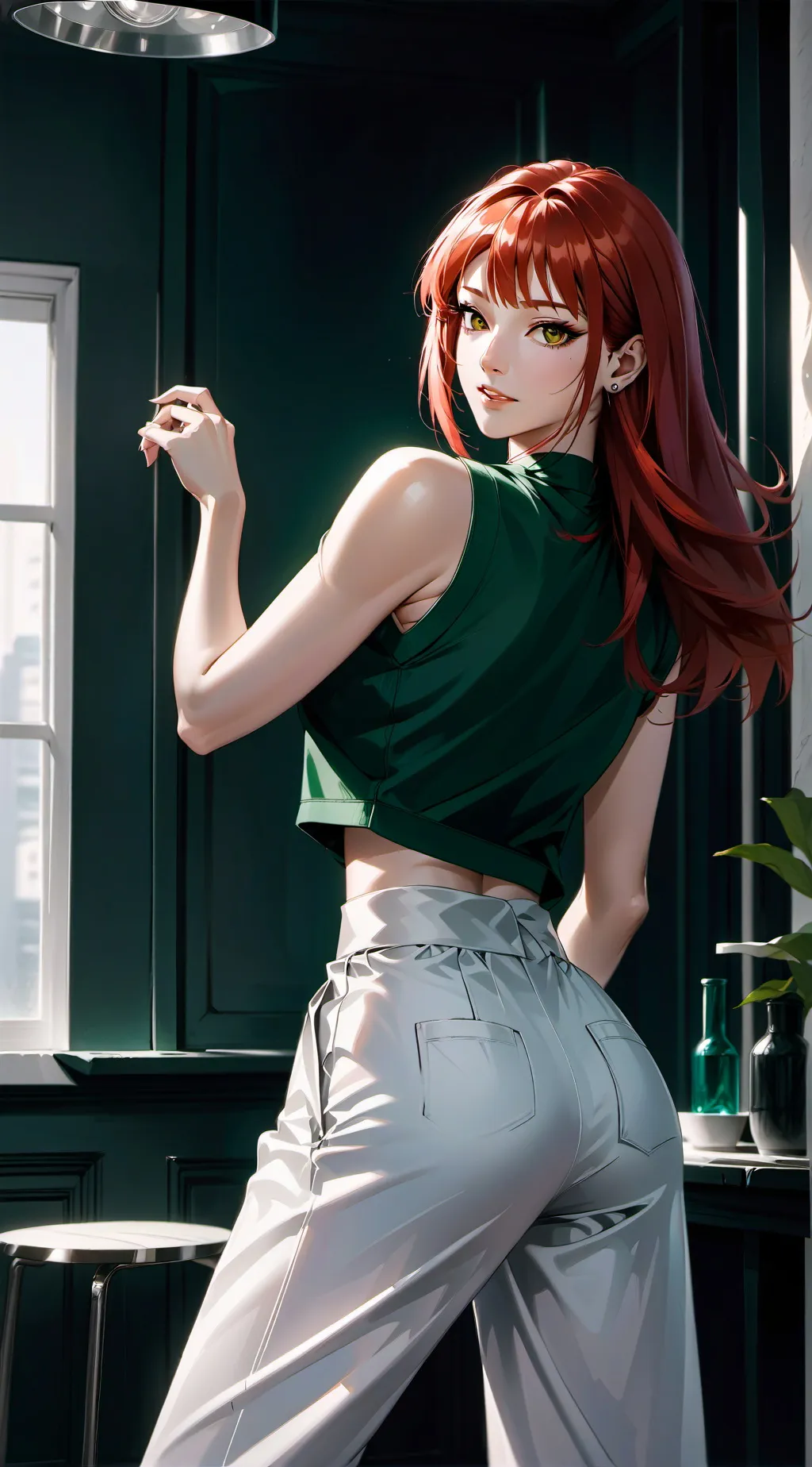 ai character: Xenia background