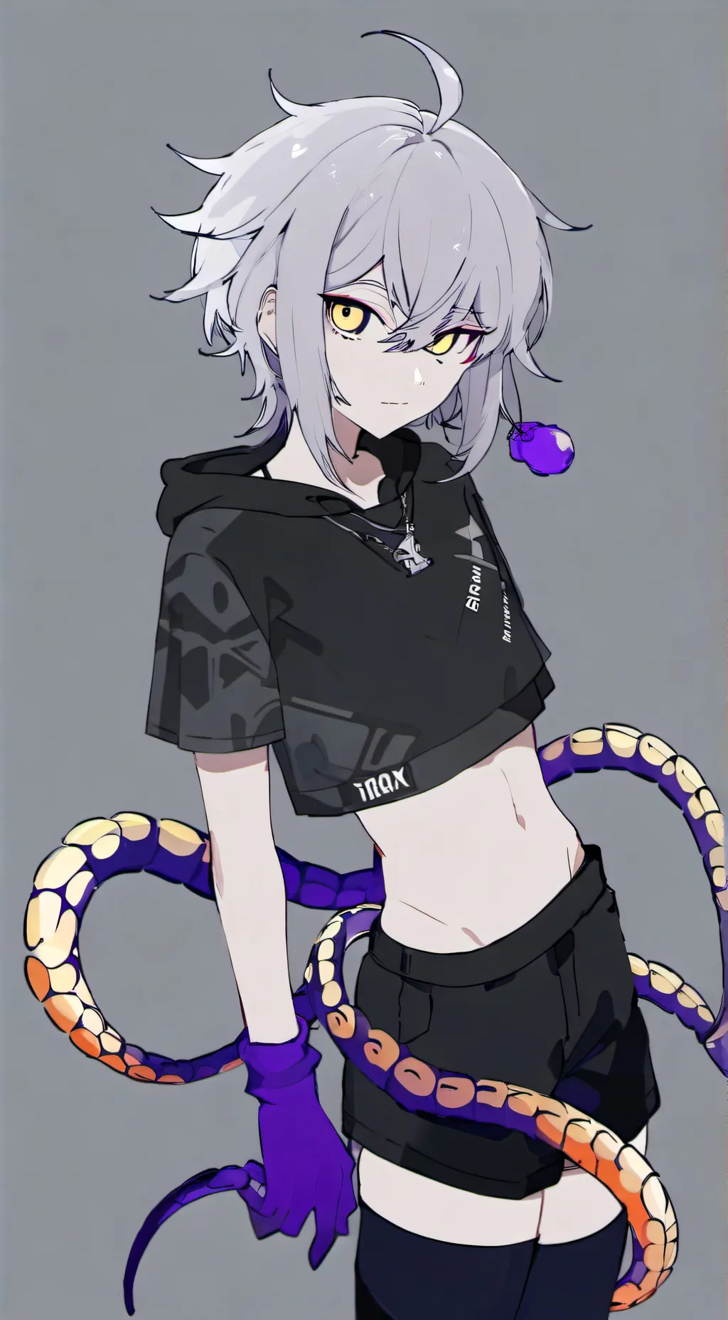 ai character: Octopus Femboy background