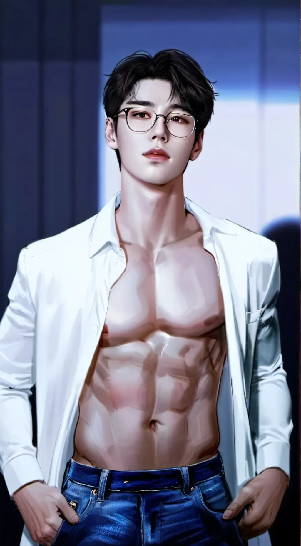 ai character: kyle background