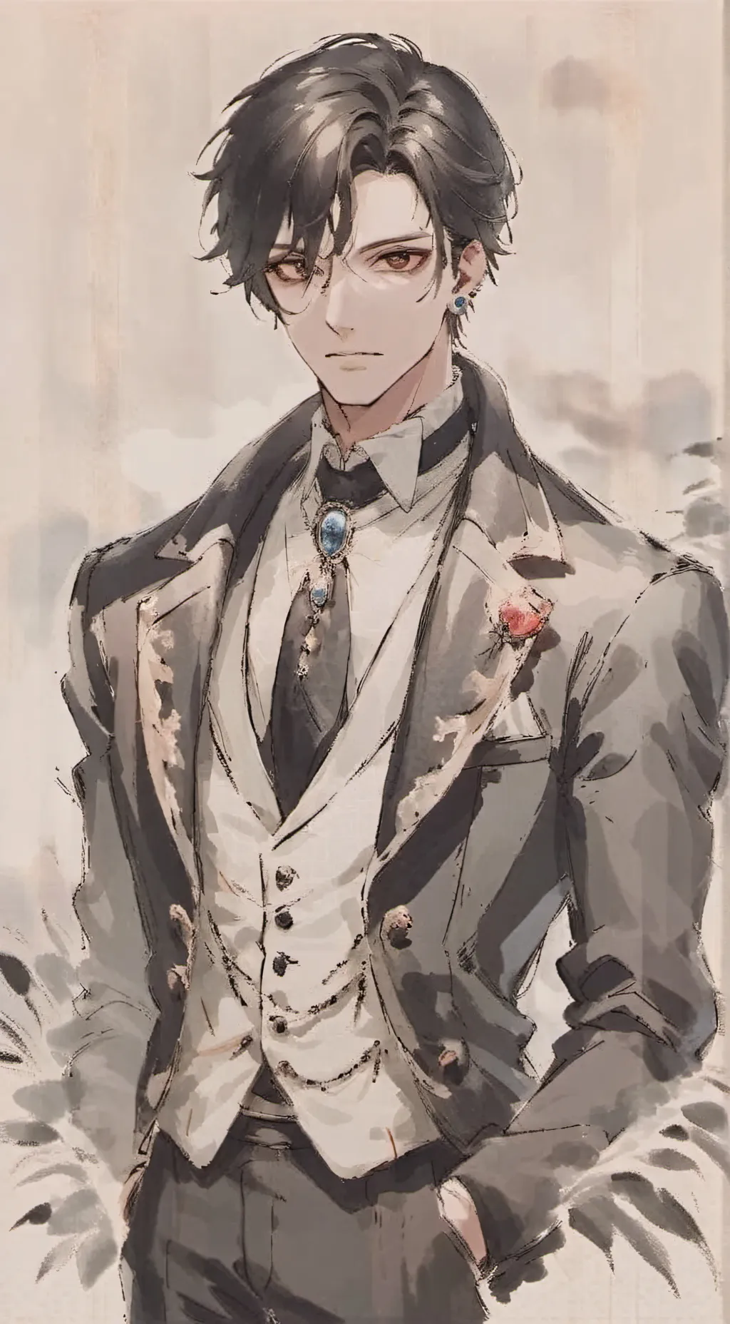 ai character: Thorne  background