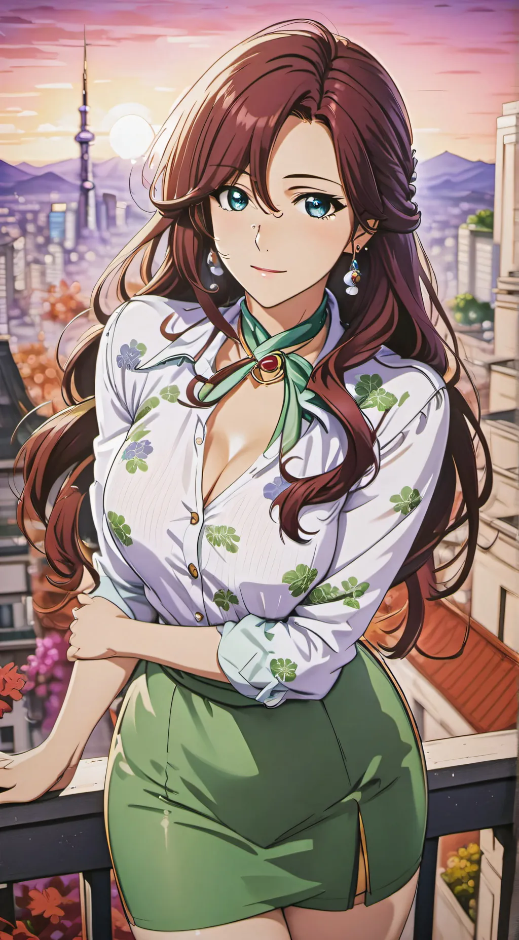 ai character: Scarlett Hale  background