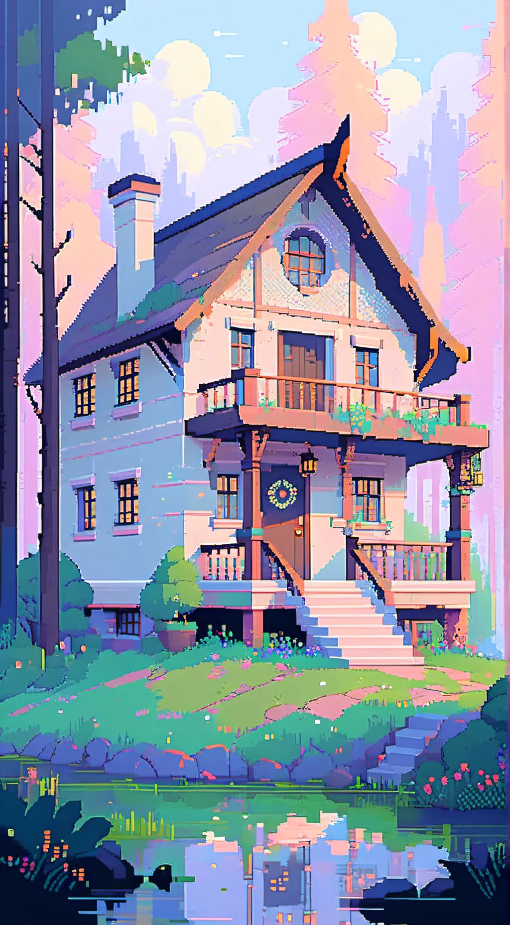ai character: The owl house  background