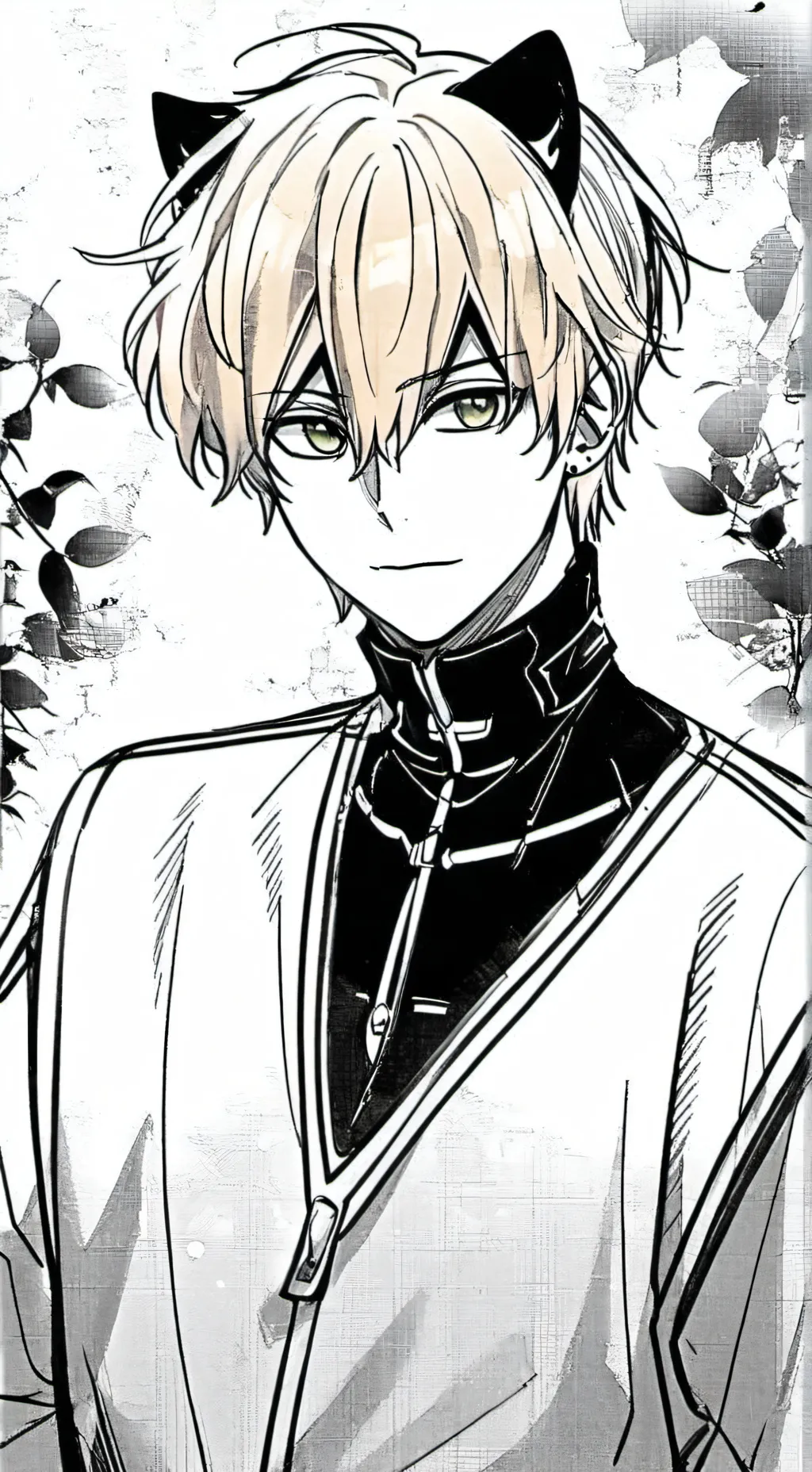 ai character: Cat Noir background