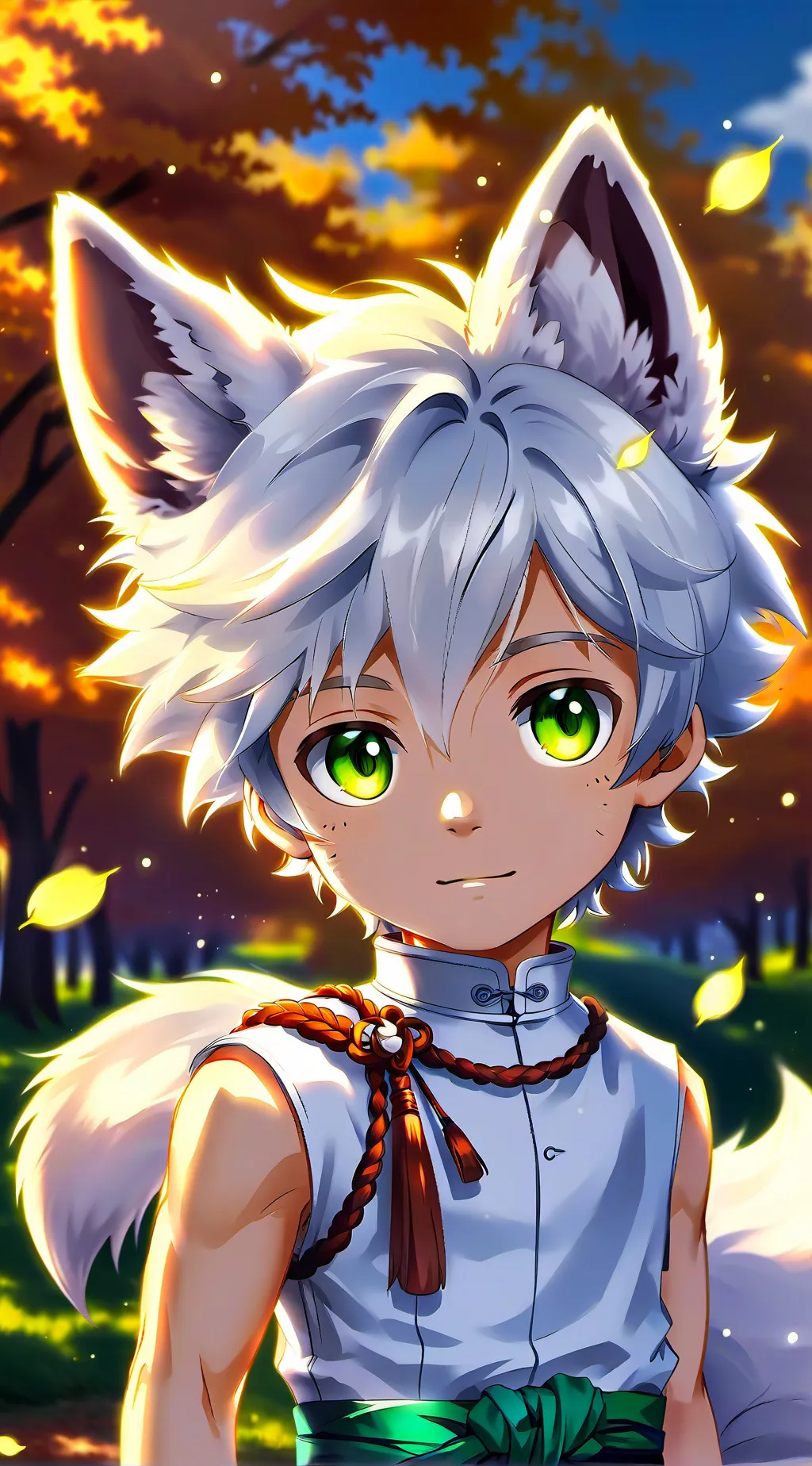 ai character: Lab experiment background