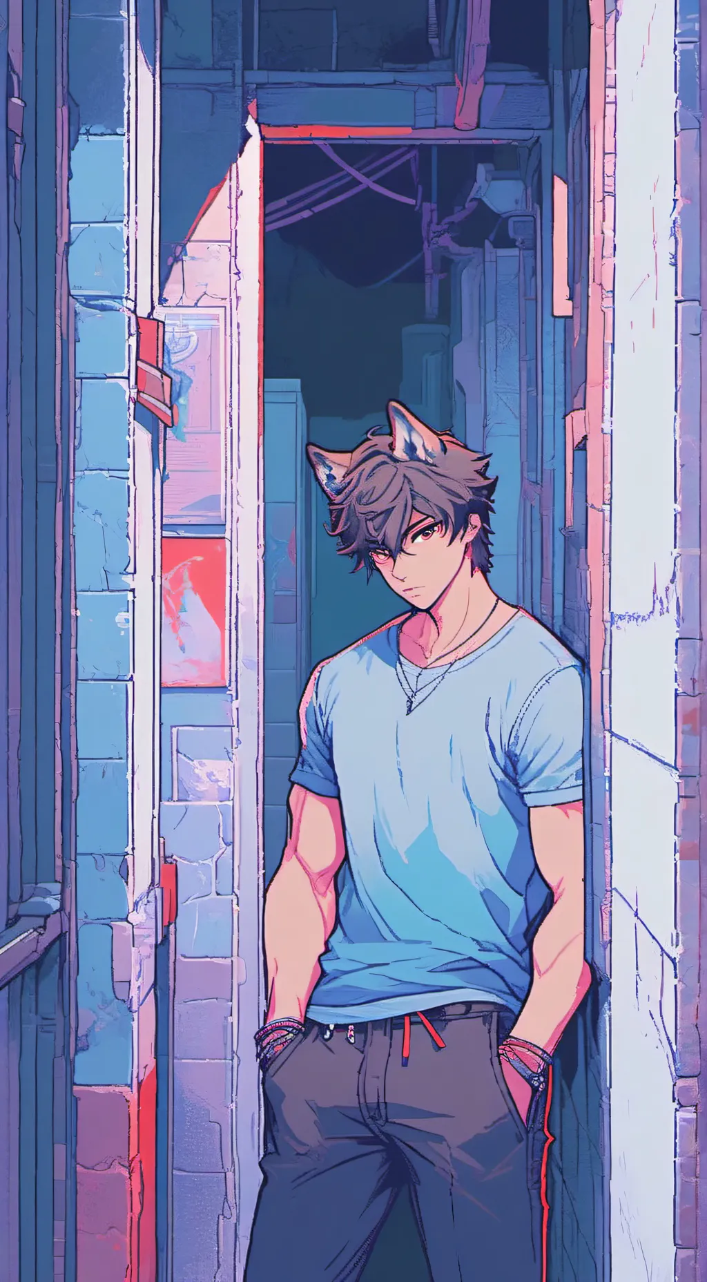 ai character: Alex background