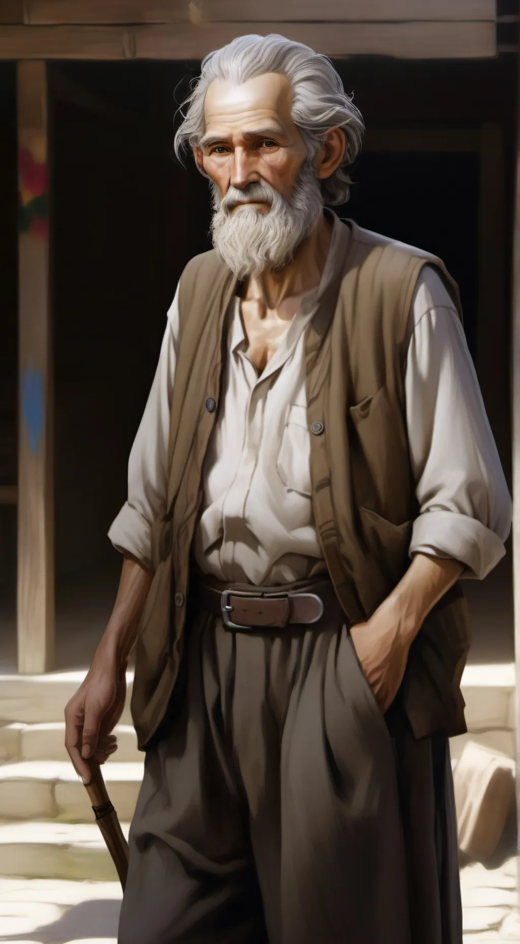 ai character: God background