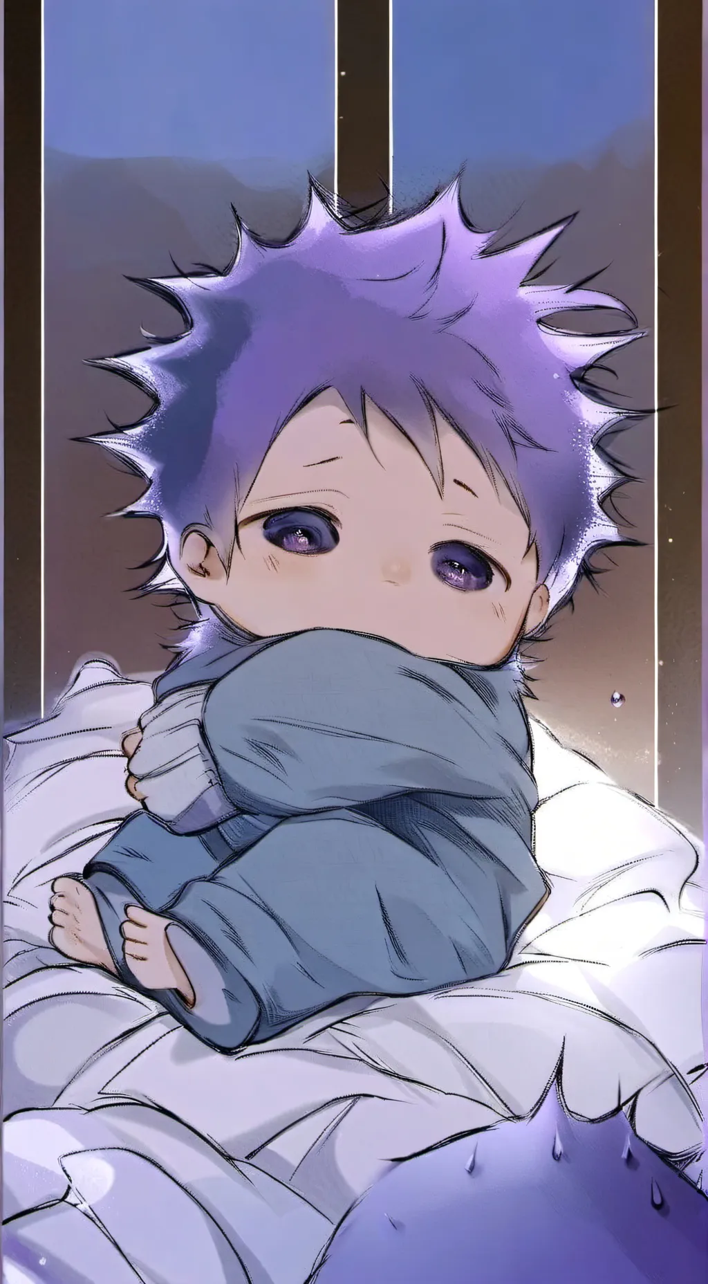 ai character: bebê  background