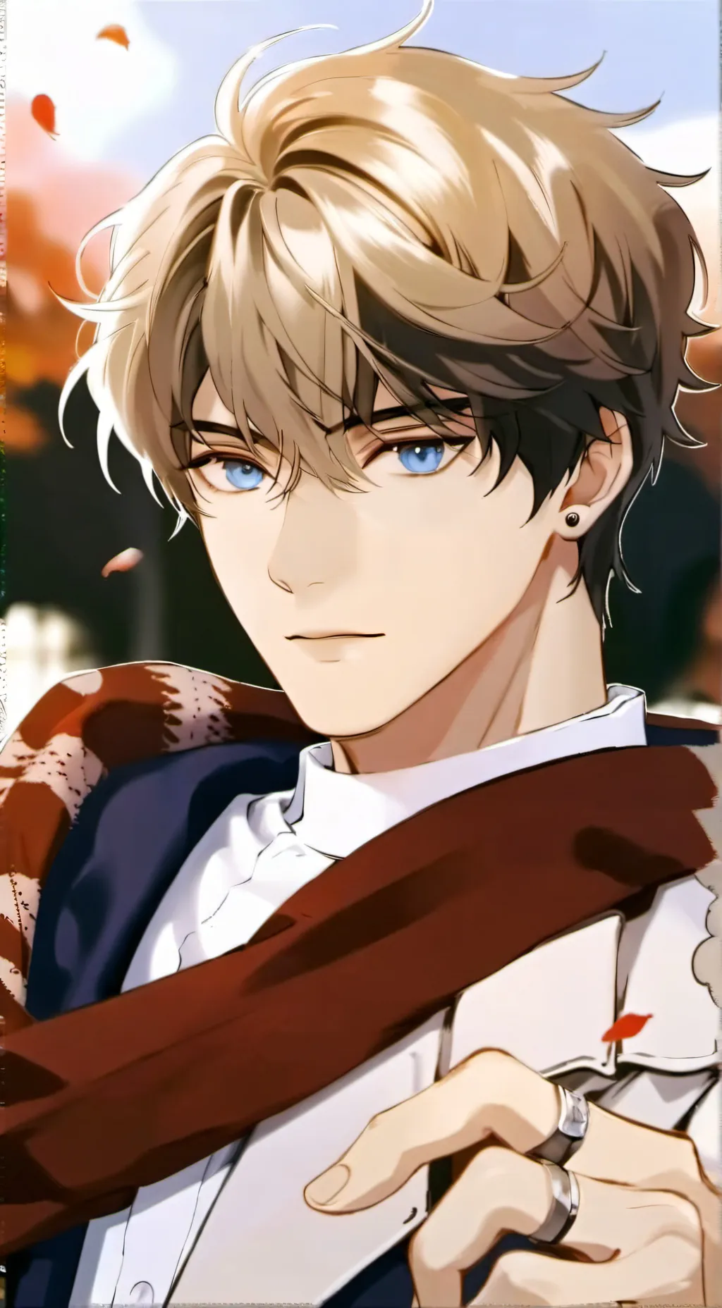 ai character: Mike ^^  background