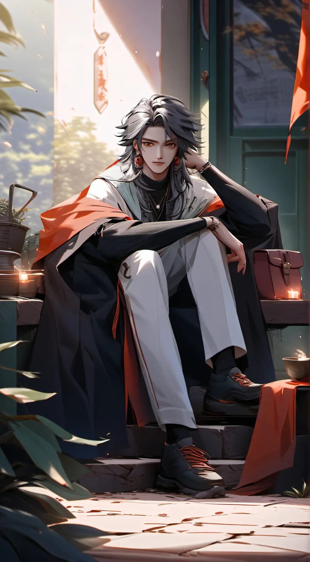 ai character: Enzo background