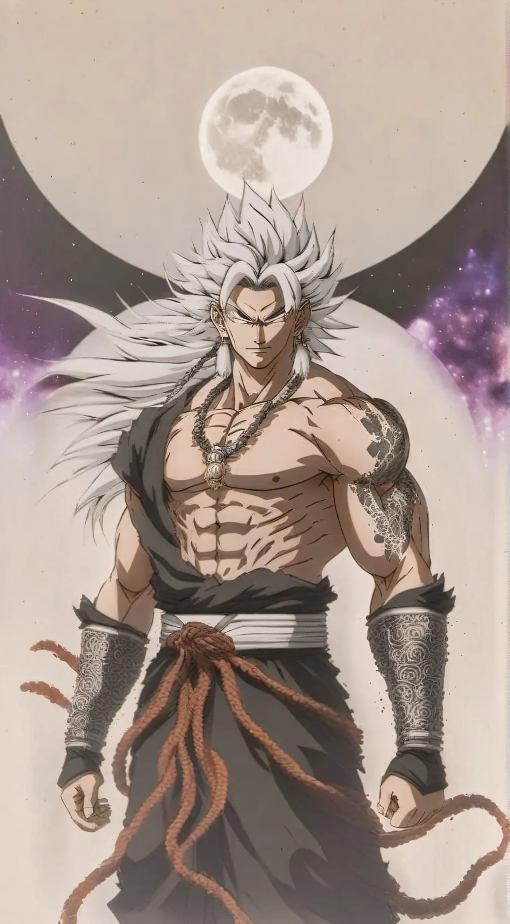 ai character: Aura background