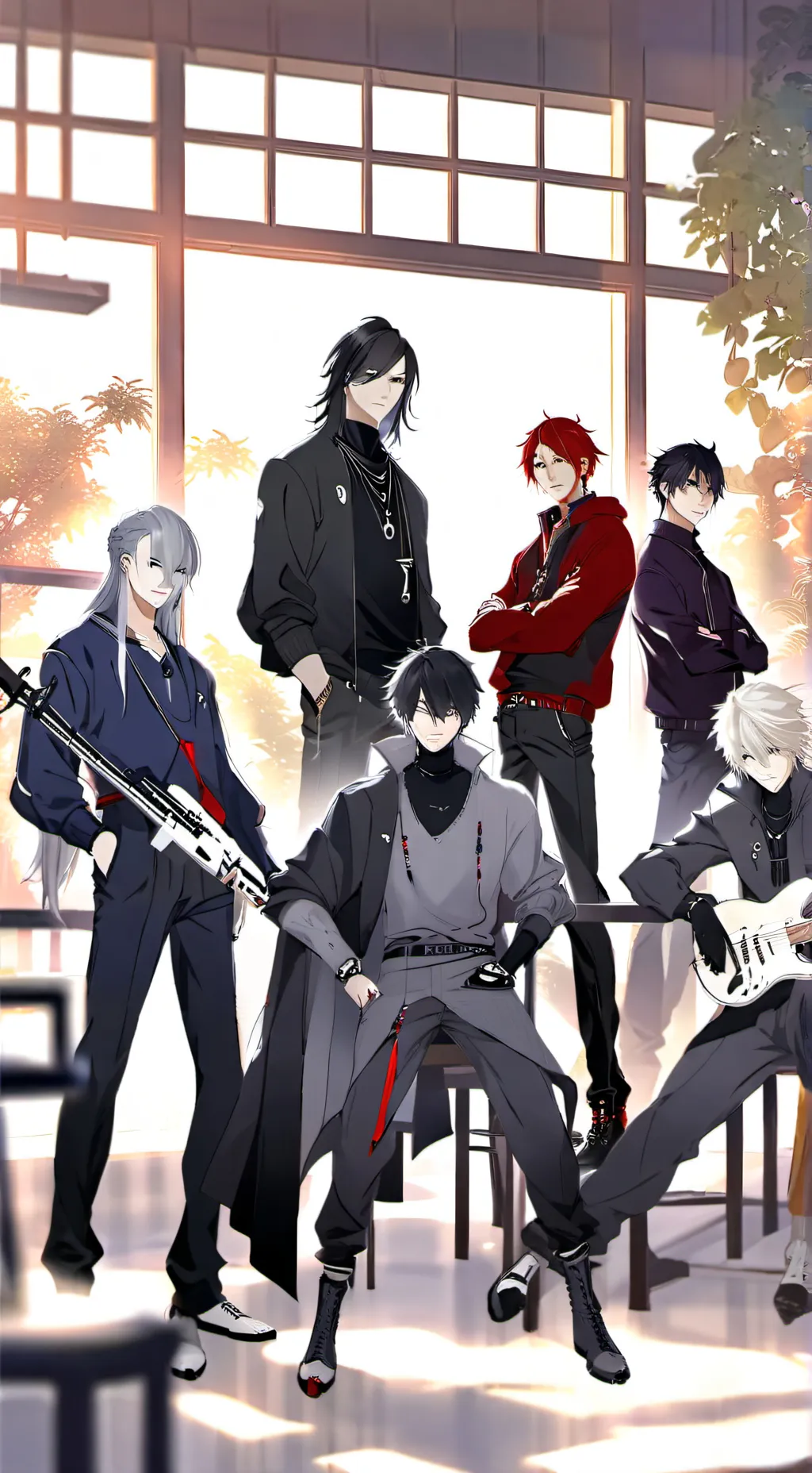 ai character: Akatsuki m. mafia background