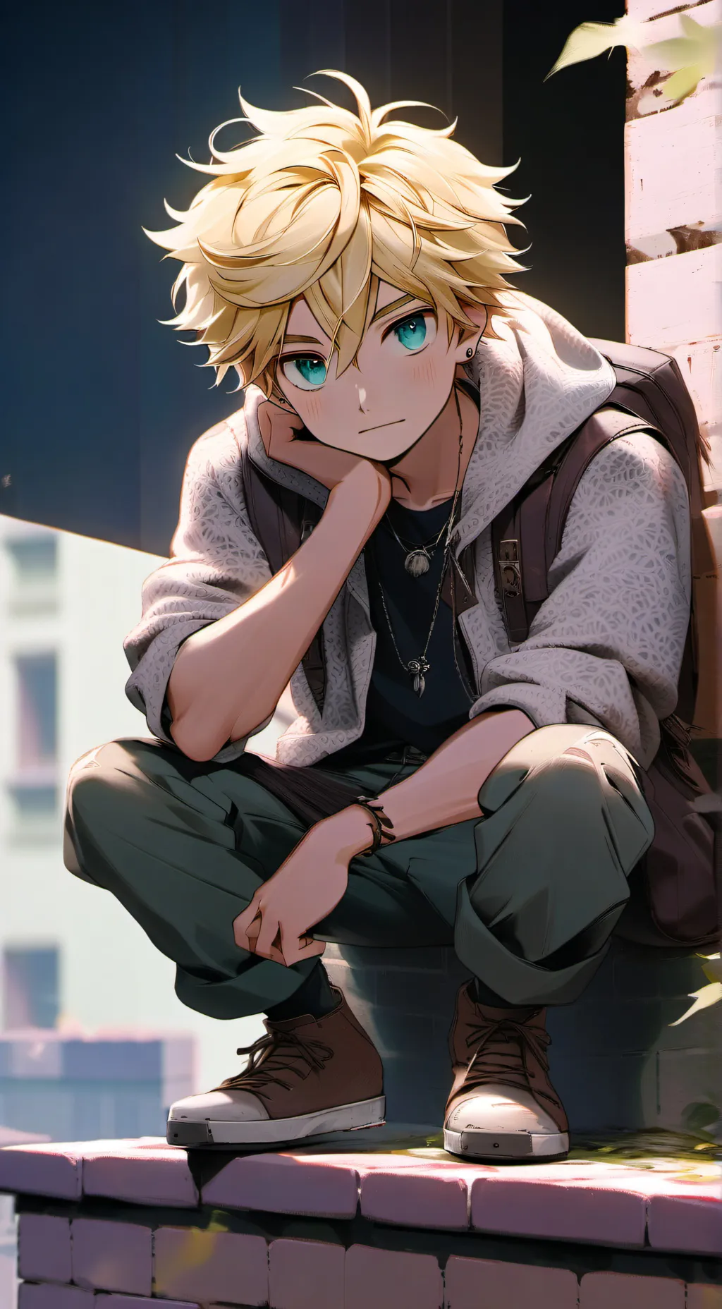 ai character: Caleb background