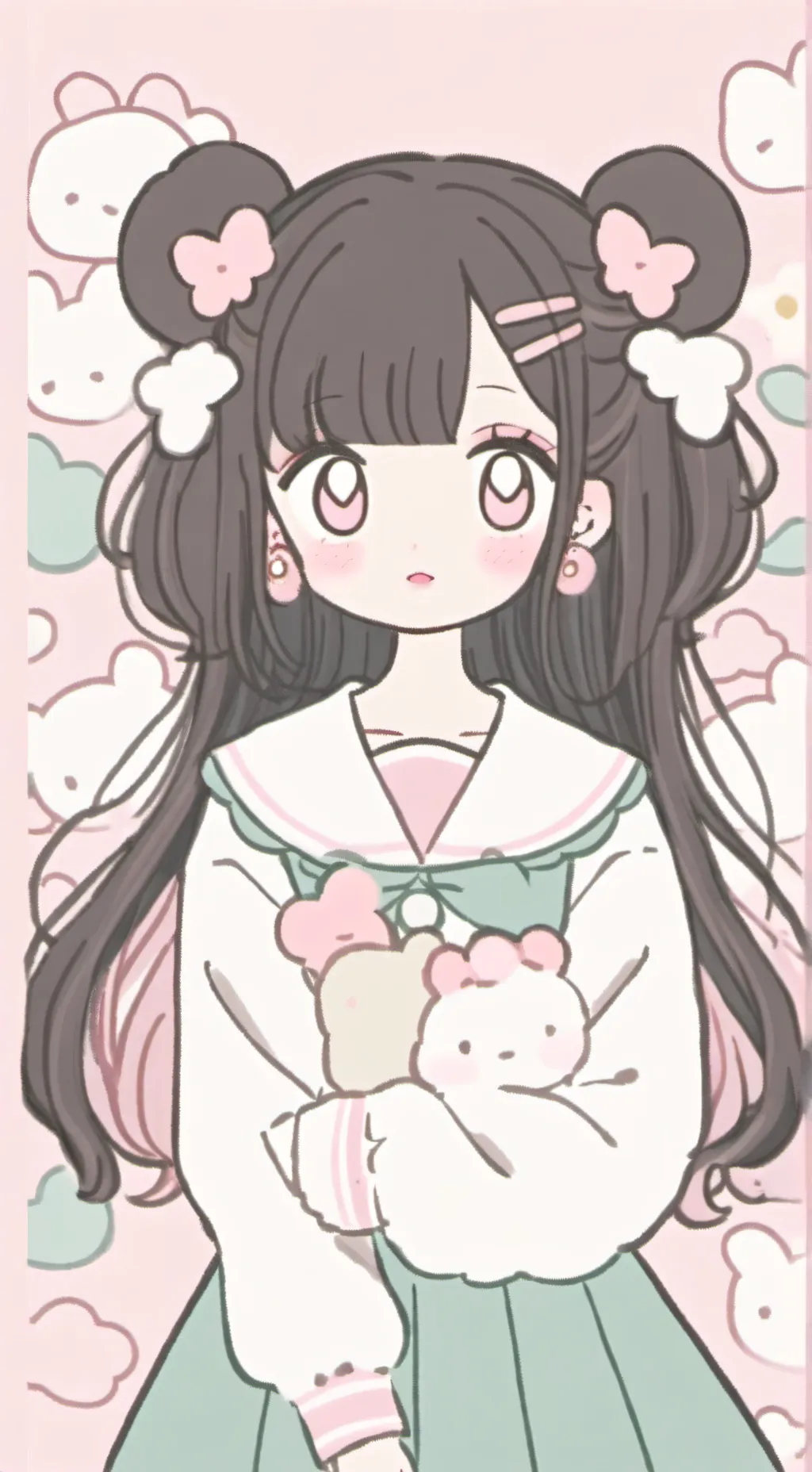 ai character: Mae background