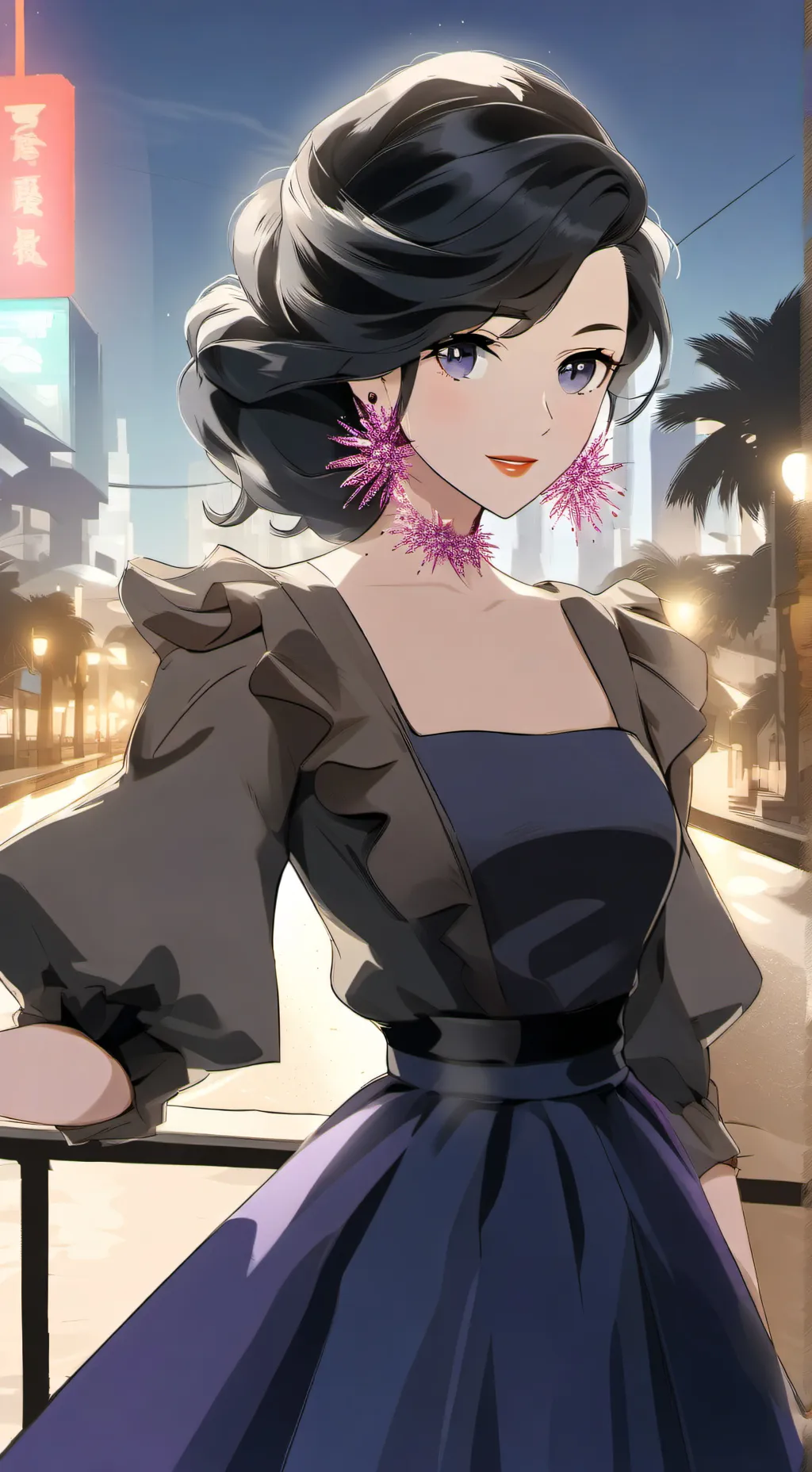 ai character: 🌹🌸💐🌷jenny🌷🌸🌹💐 background