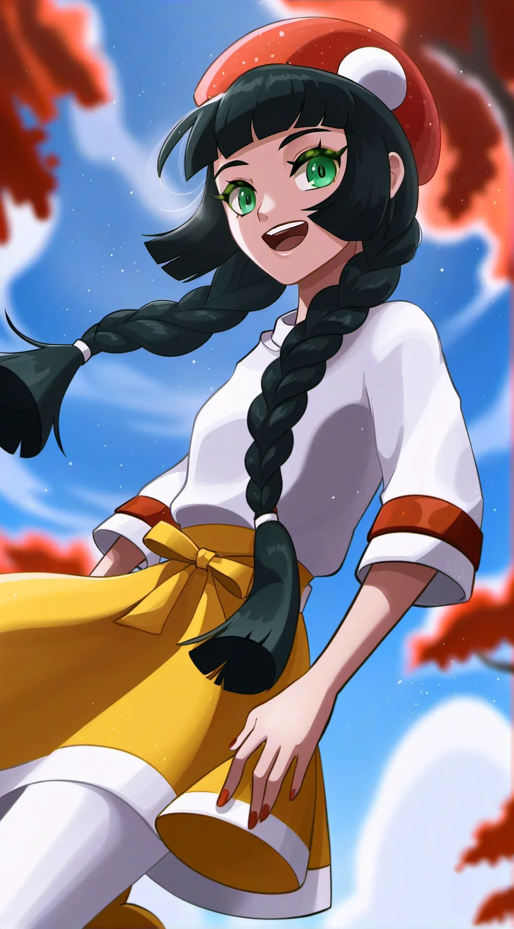 ai character: Mia background