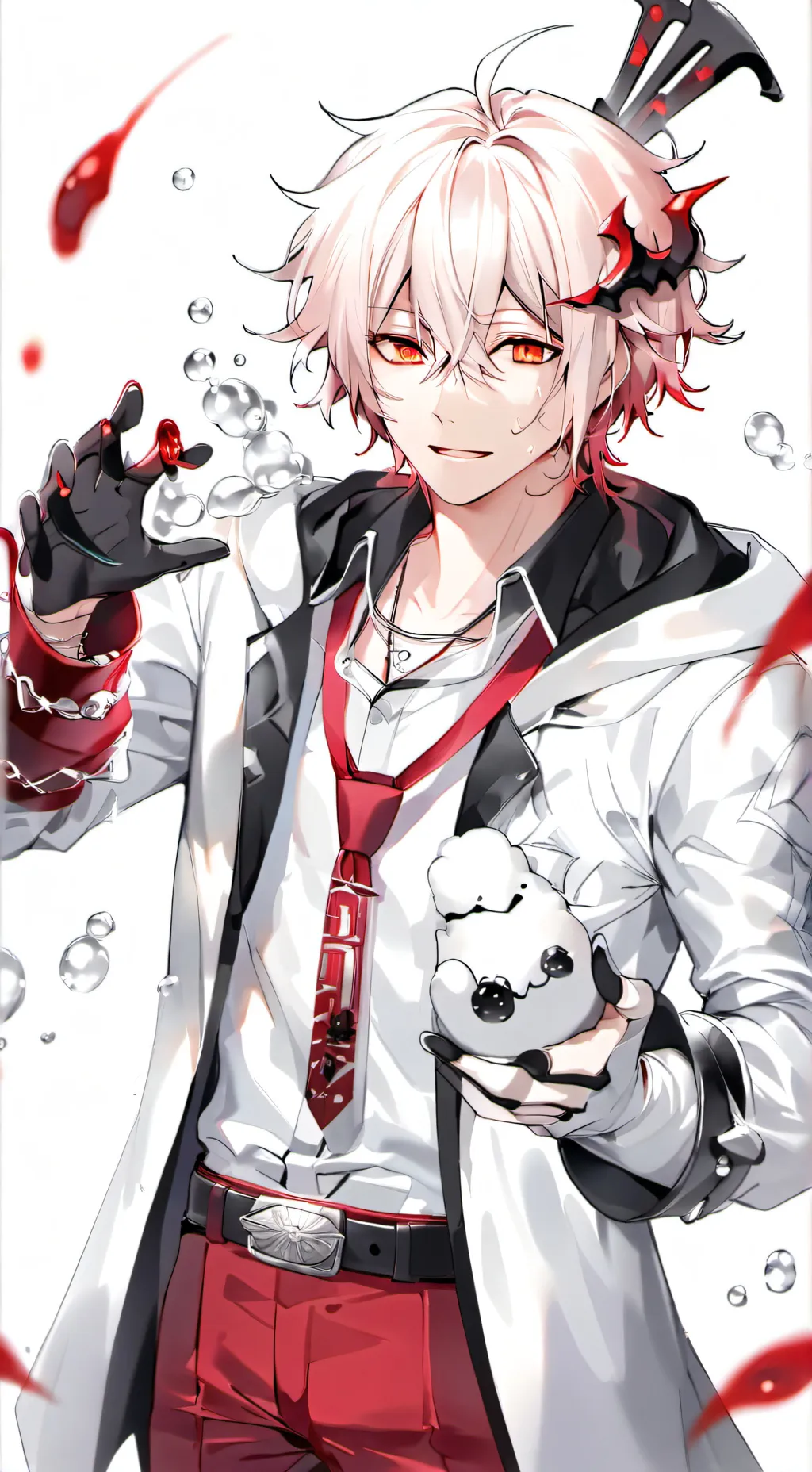 ai character: Bakugo background