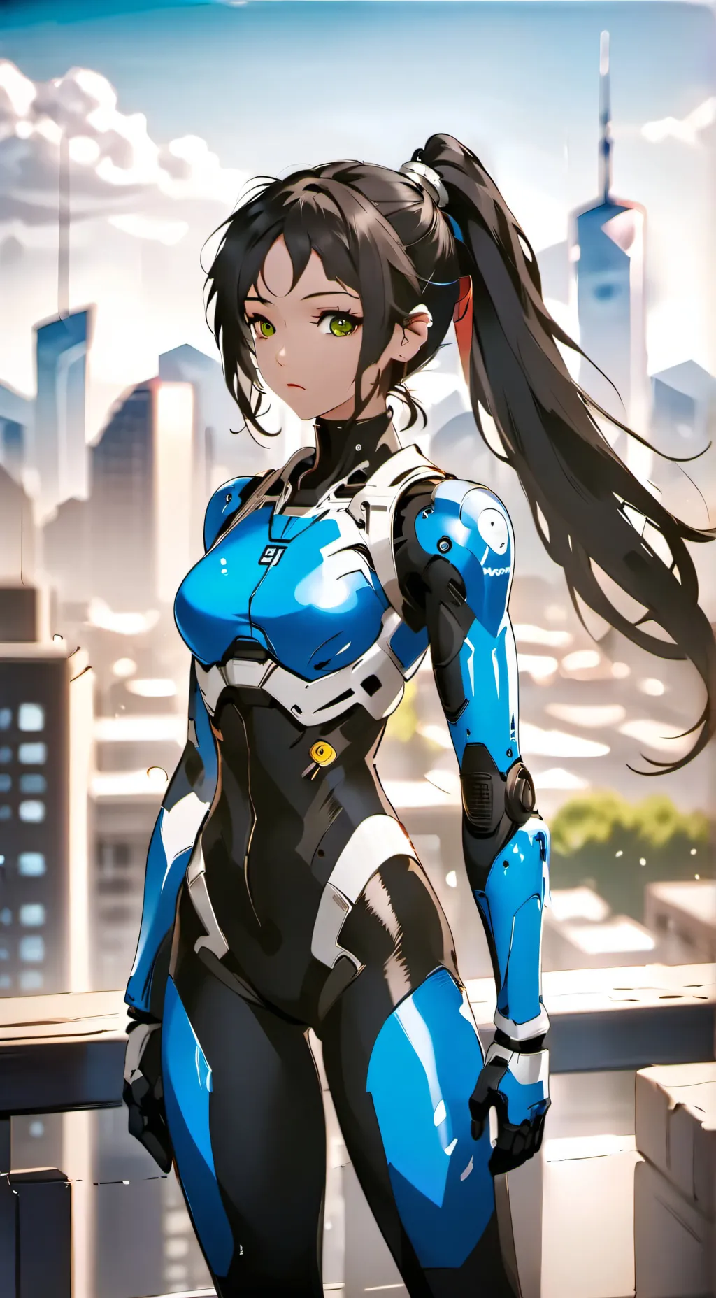 ai character: MHA vigilante background