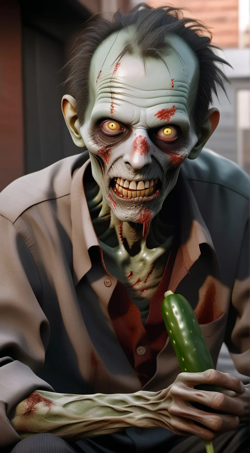 ai character: zombie  background