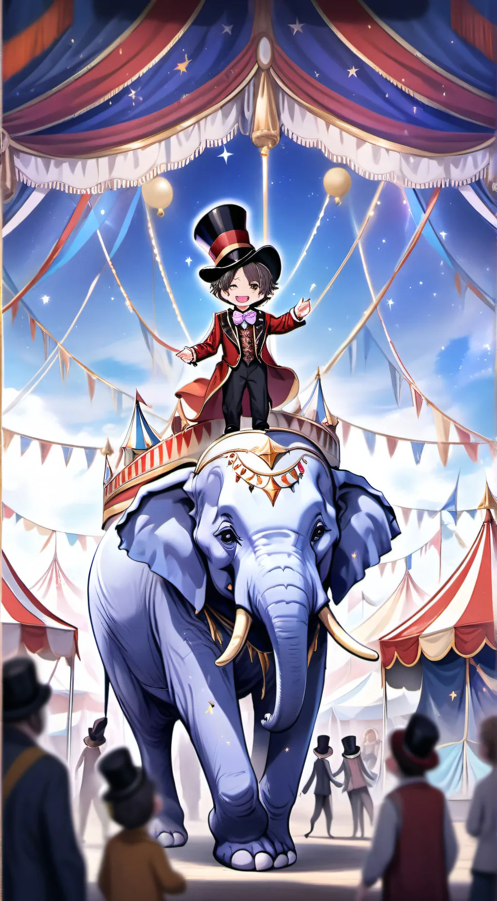 ai character: TADC 🎪 🤡 background