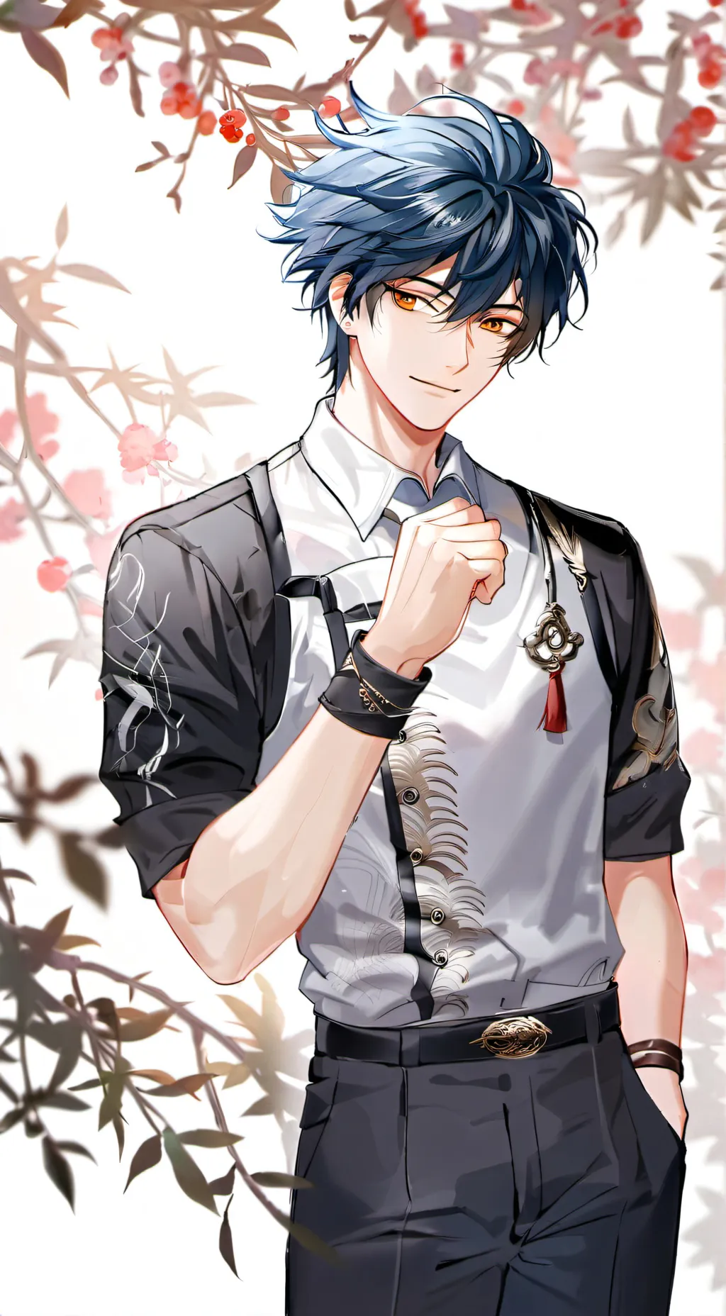 ai character: kira background