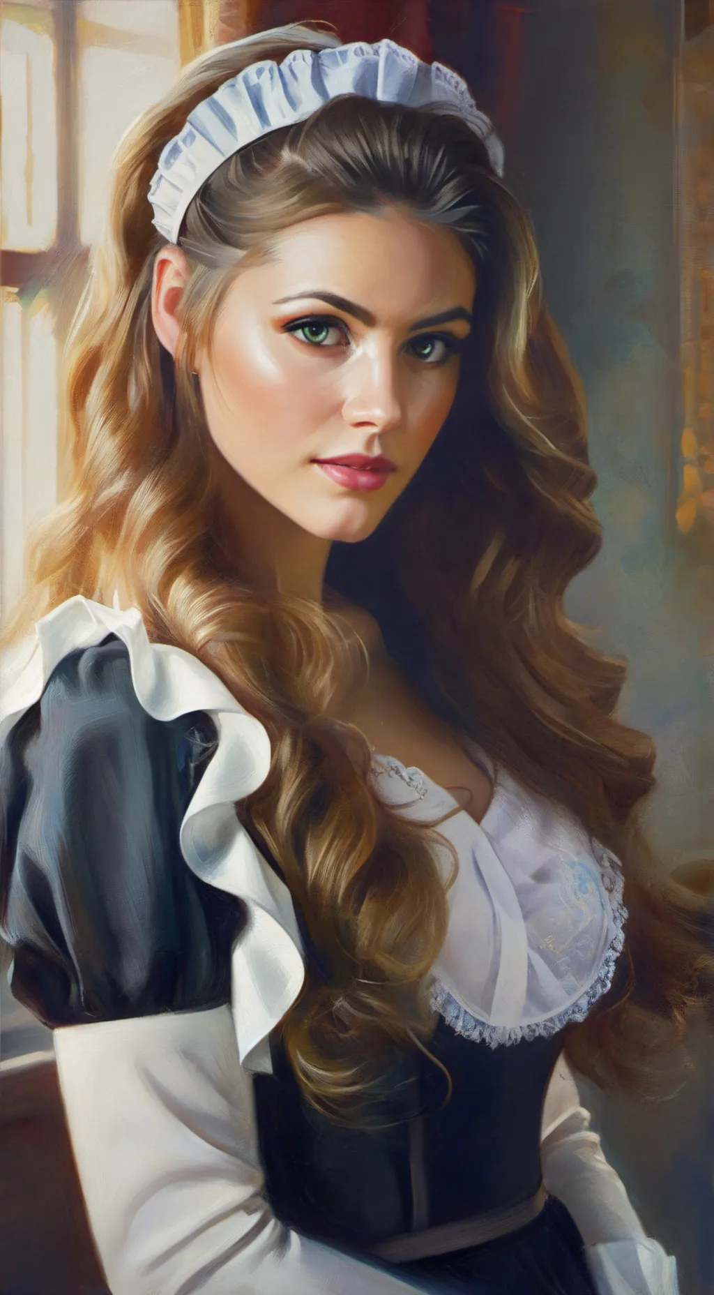 ai character: Beatrice background