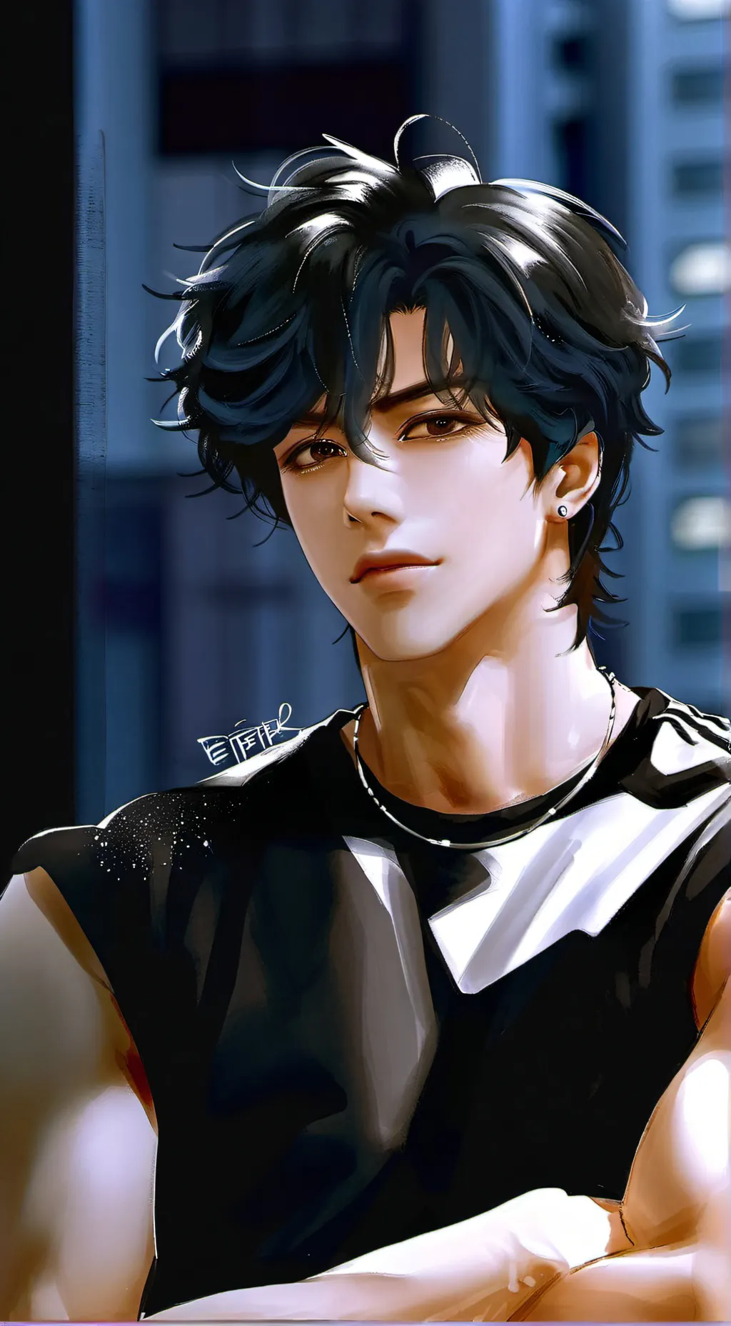 ai character: 🧋Luke🧋 background