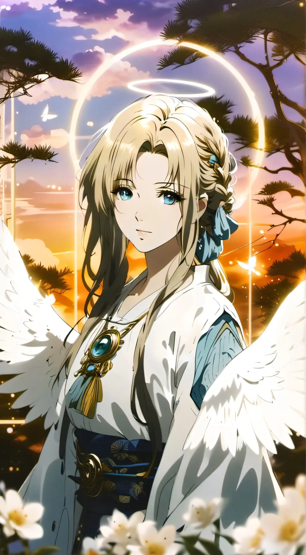 ai character: haruka background