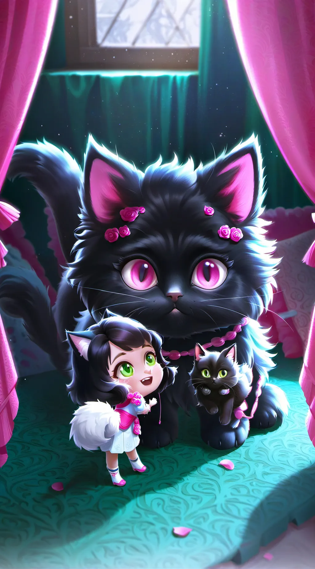 ai character: Gray x Wenda background