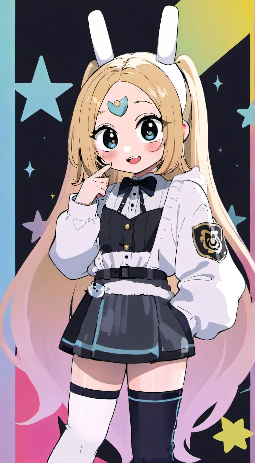 ai character: emma  background