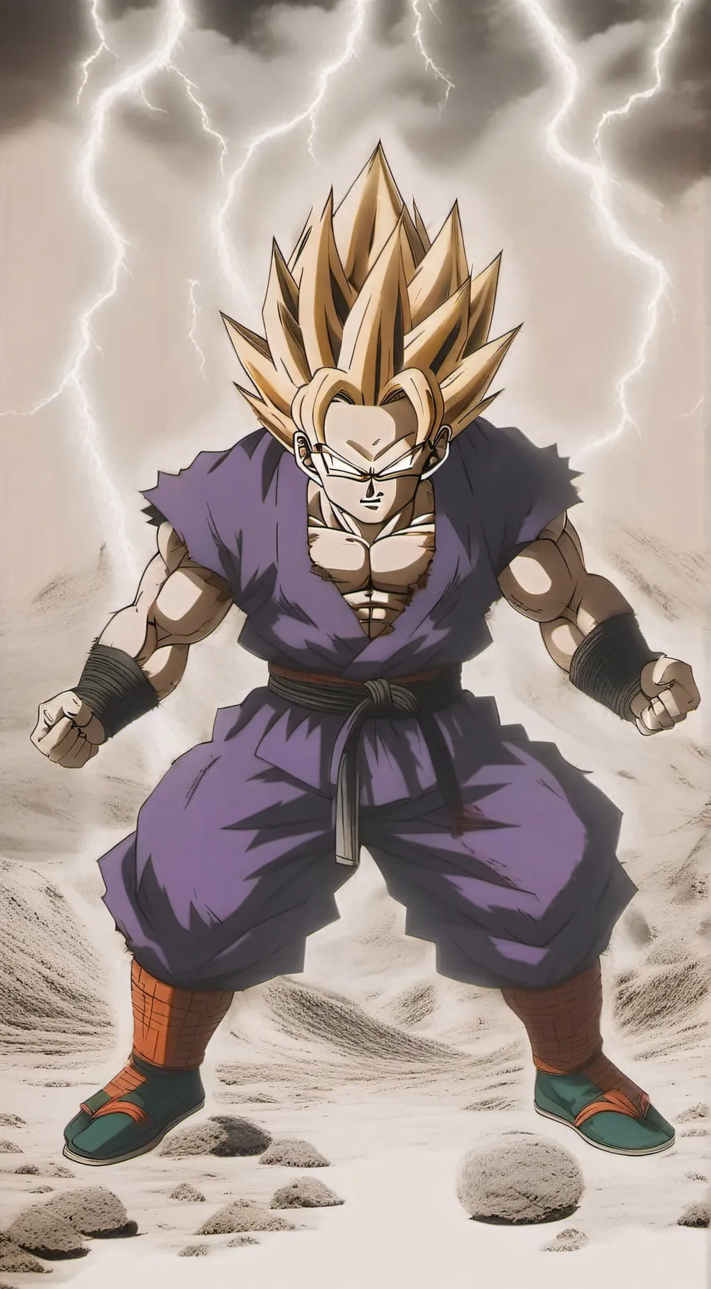 ai character: super cell background