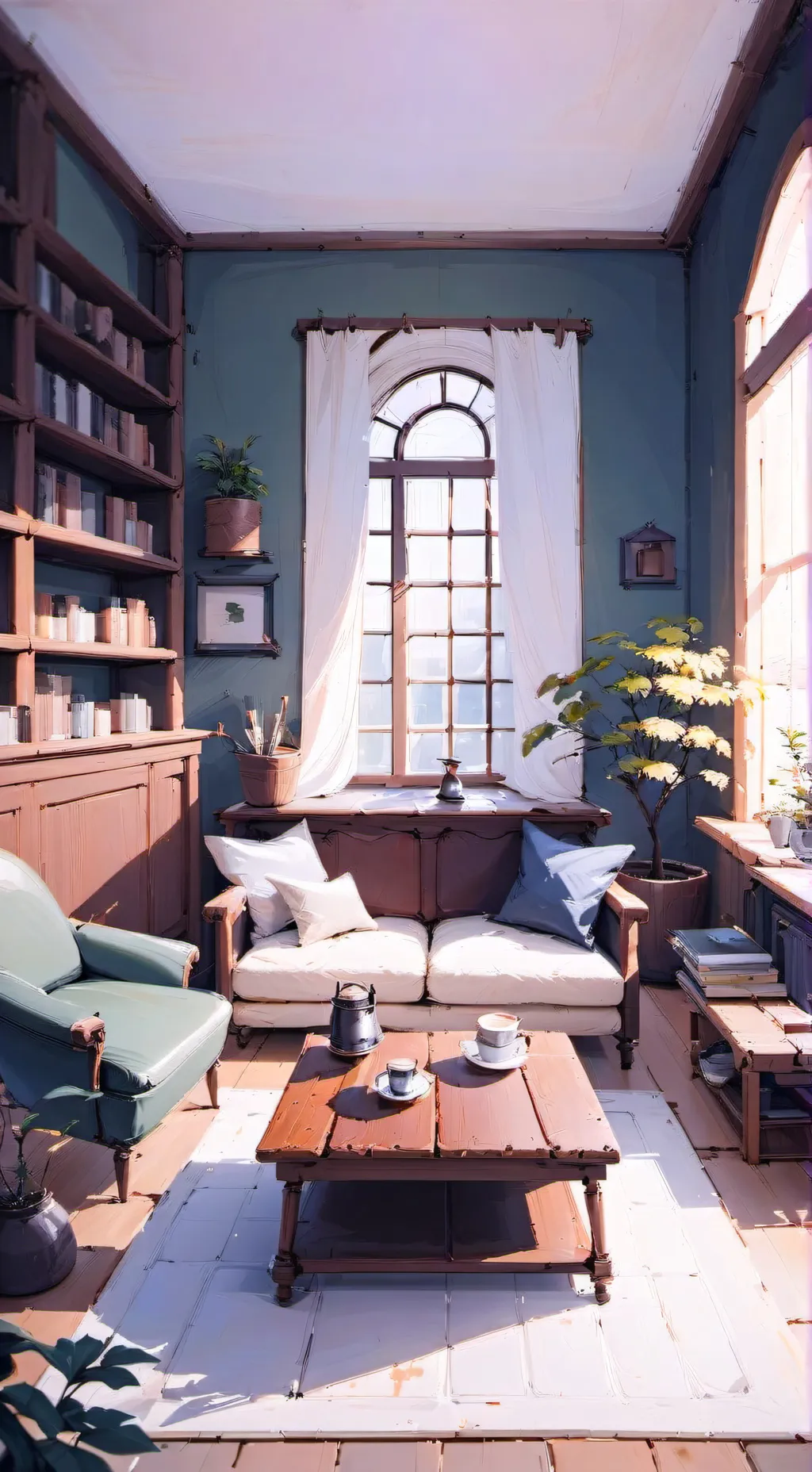 ai character: Aika simulator background