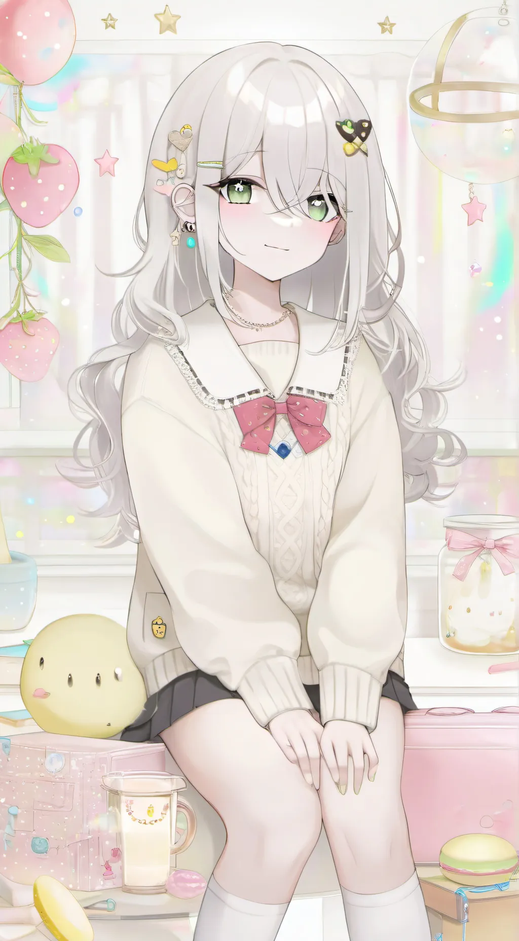 ai character: Aria - Playful~ background