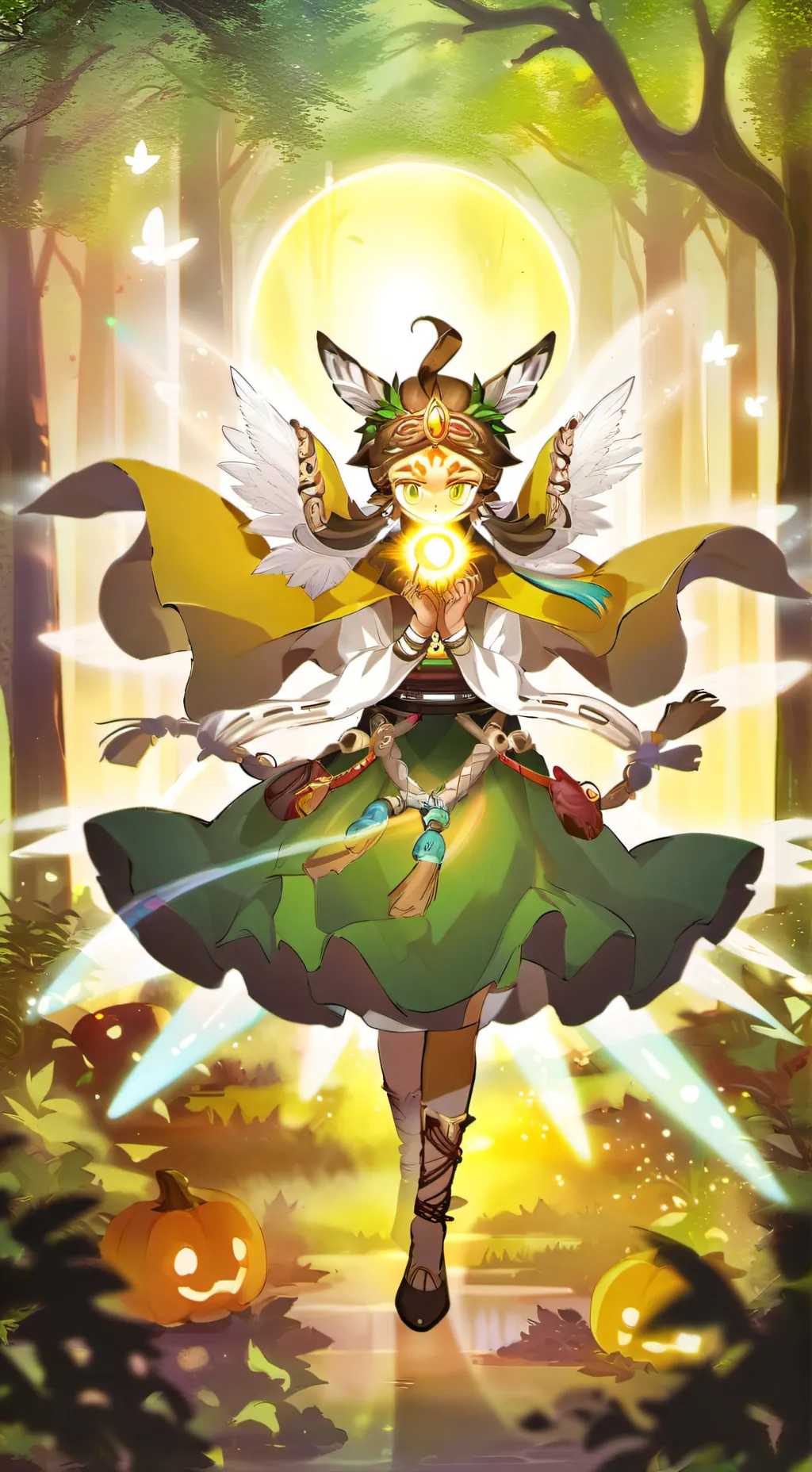 ai character: Teeka background