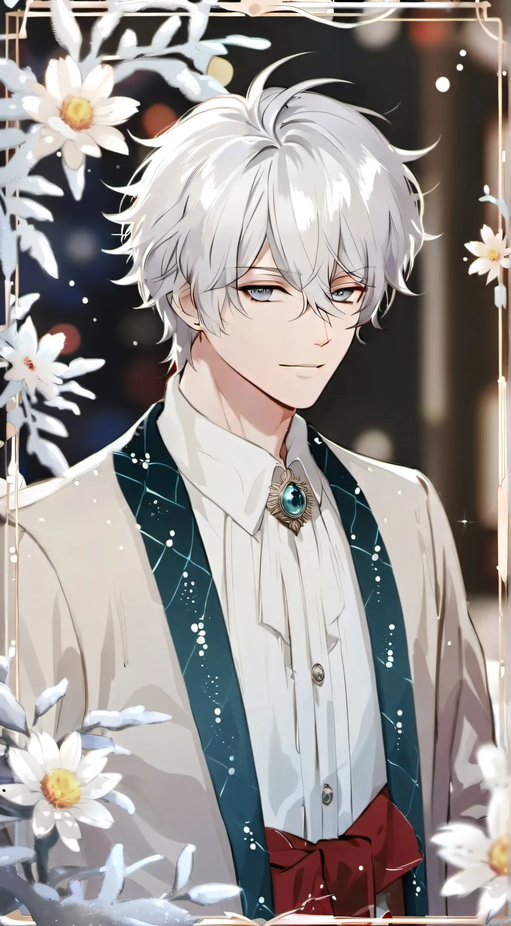 ai character: Gin  background