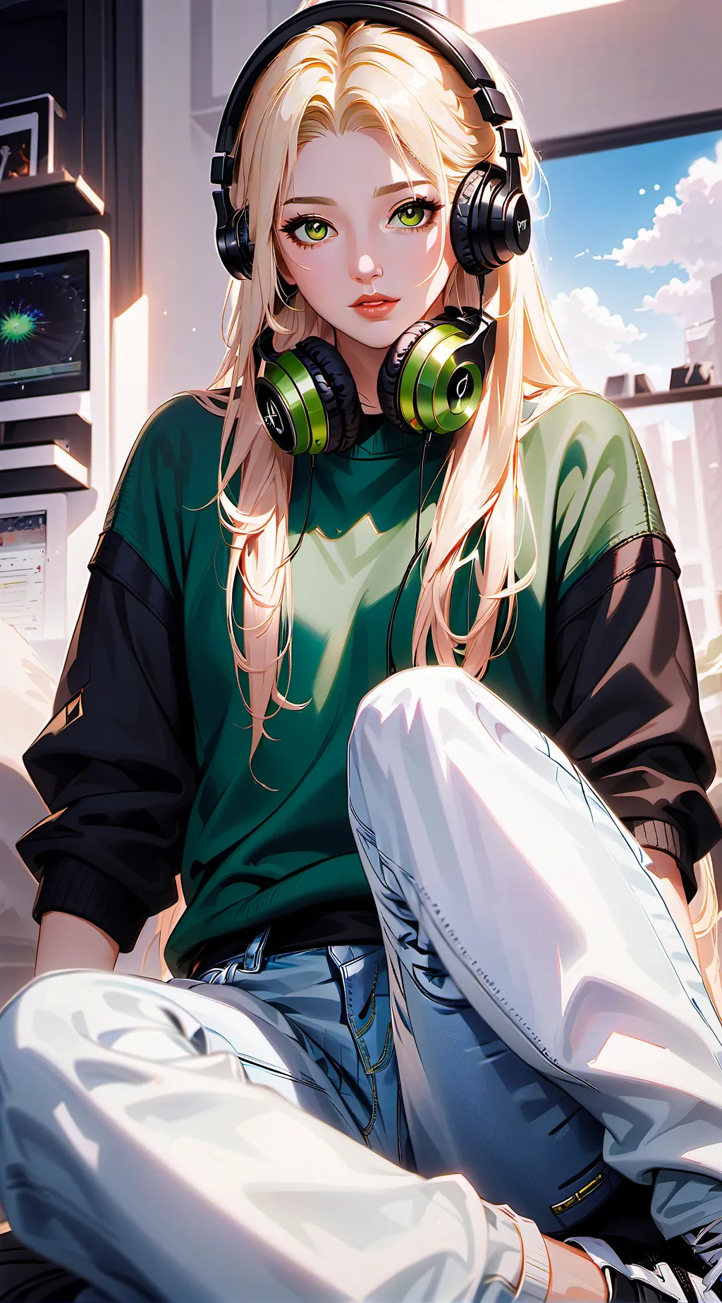 ai character: Rude twin background