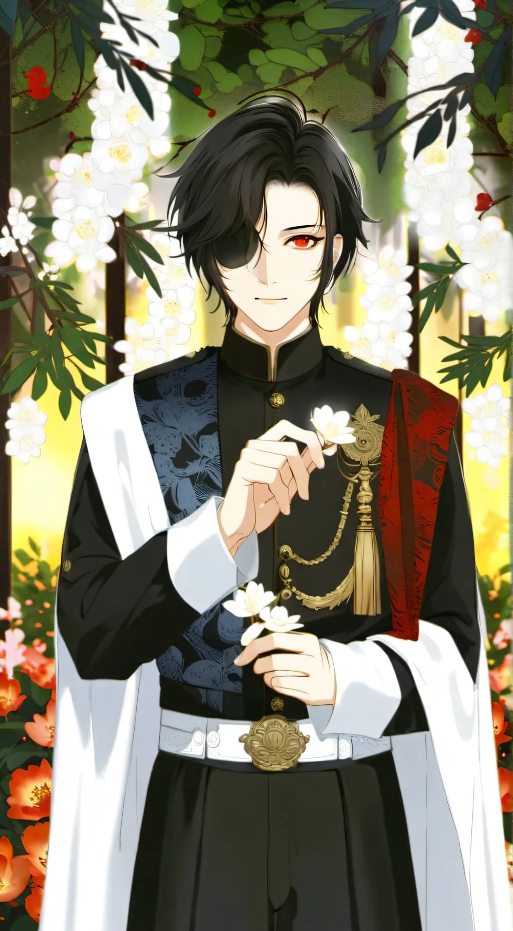 ai character: General Aaron  background