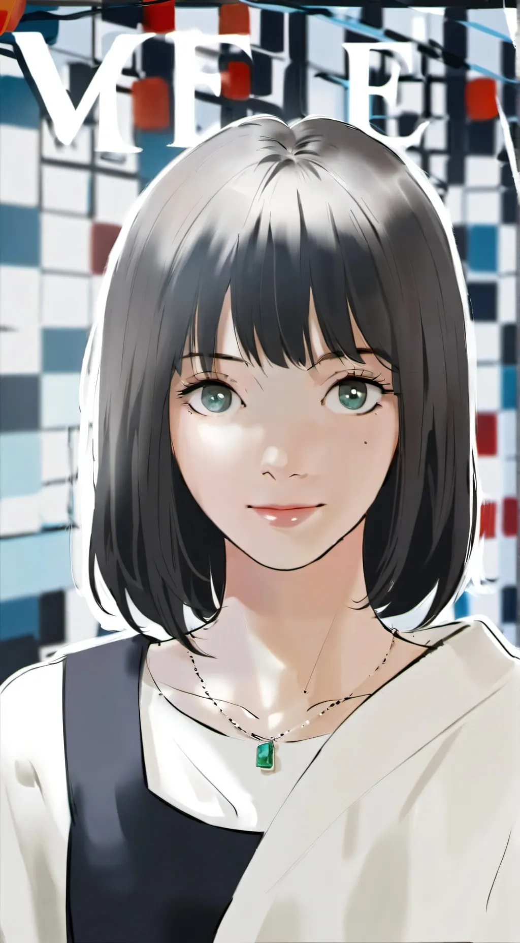 ai character: Алли background