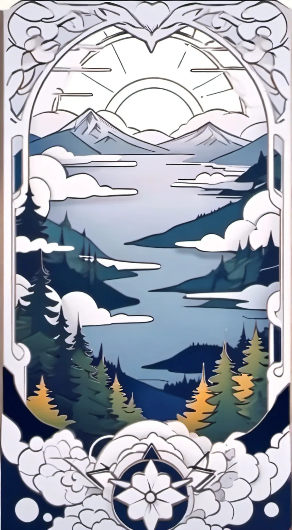 ai character: Mha sad  background