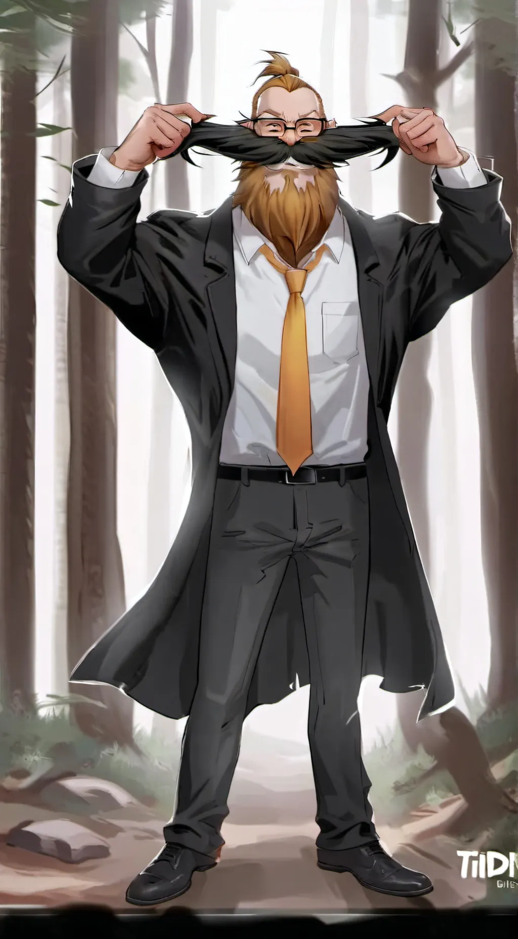 ai character: doublefedora  swap background