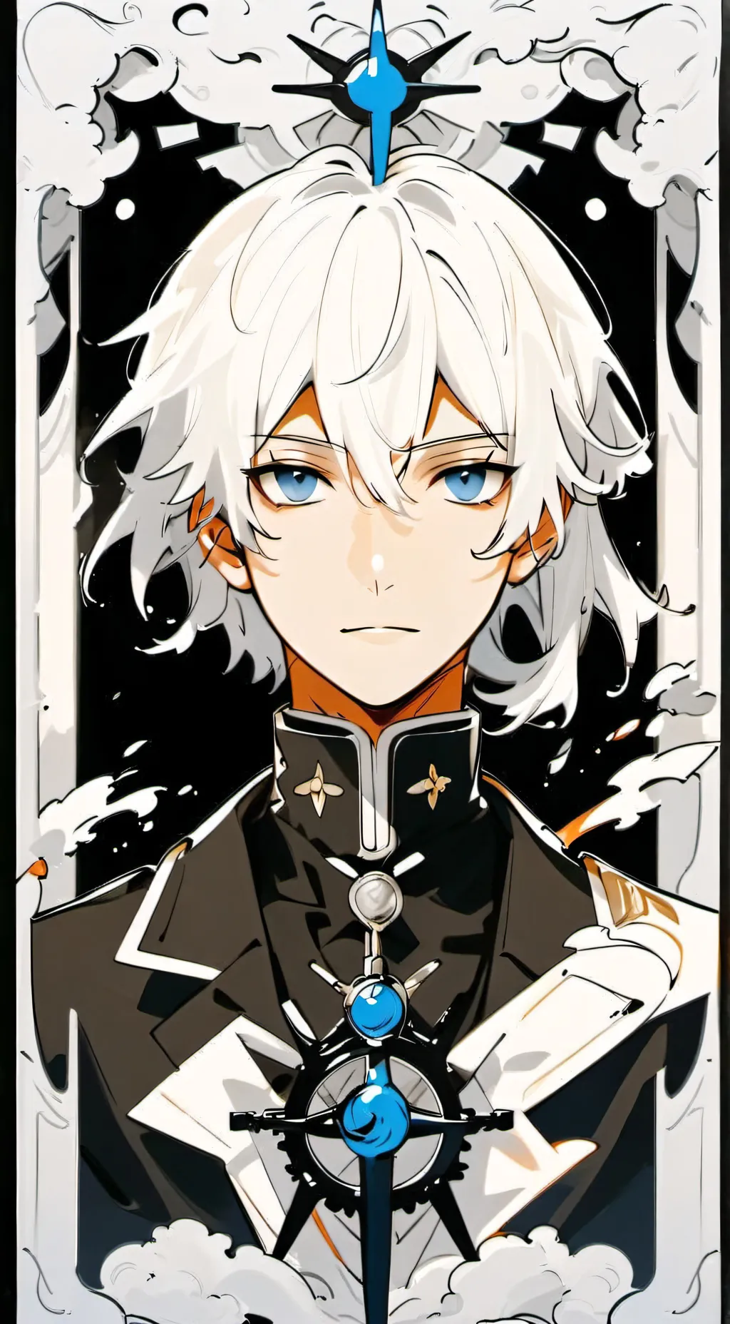 ai character: El asesino misteri background