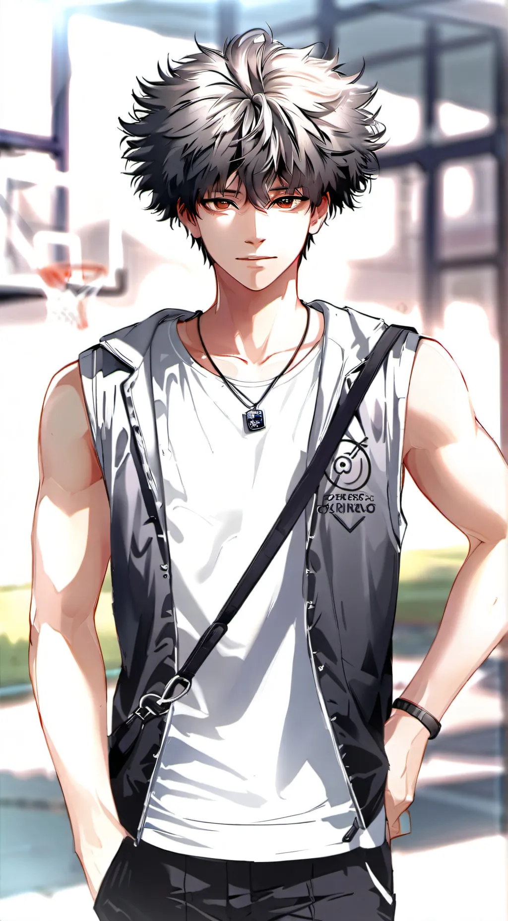 ai character: Raphael  background