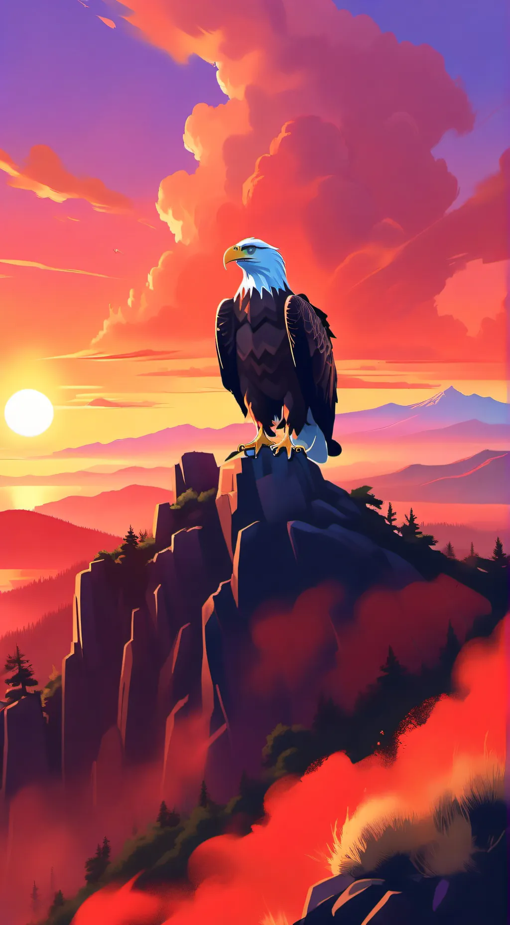 ai character: America background