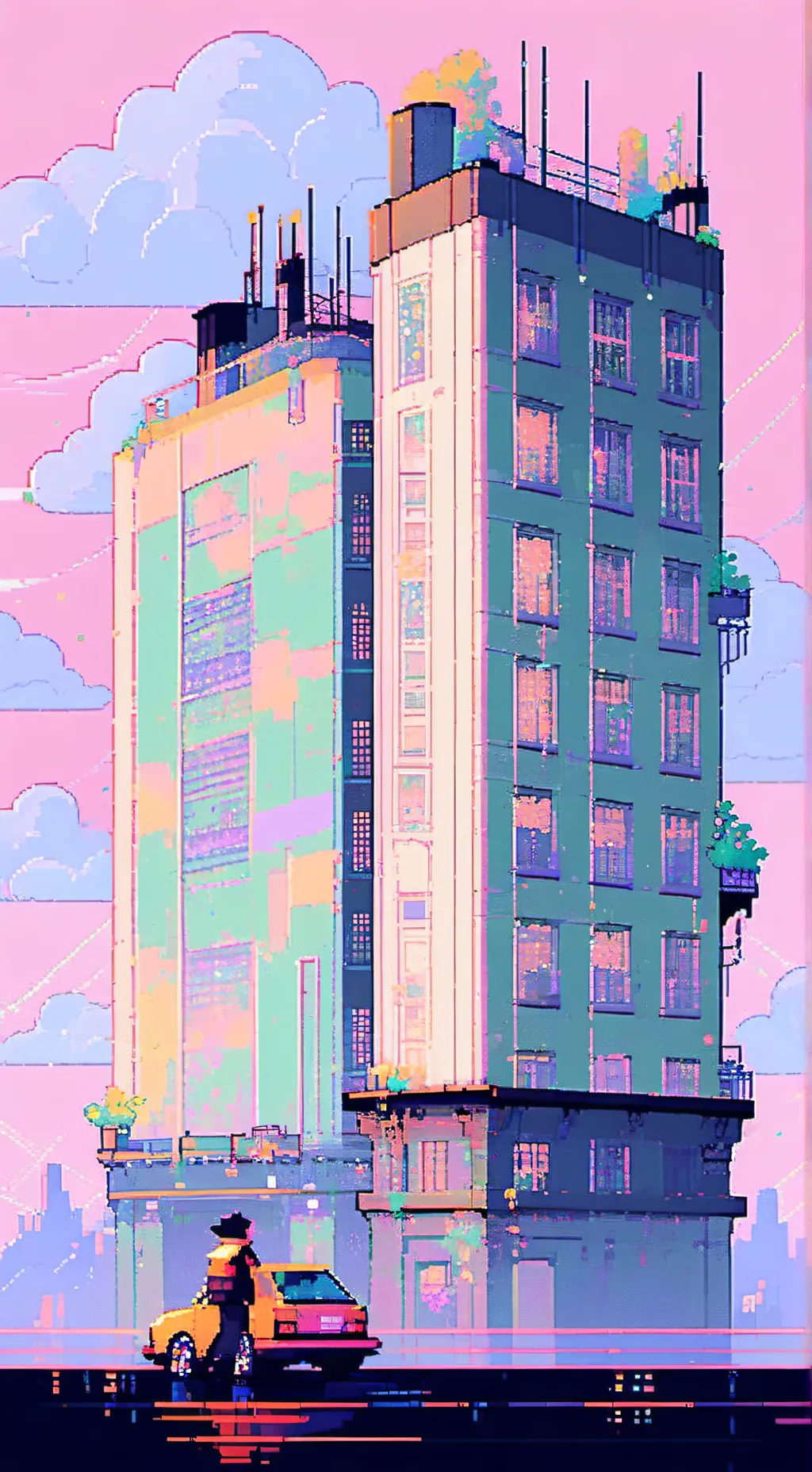 ai character: hh hb crossover  background